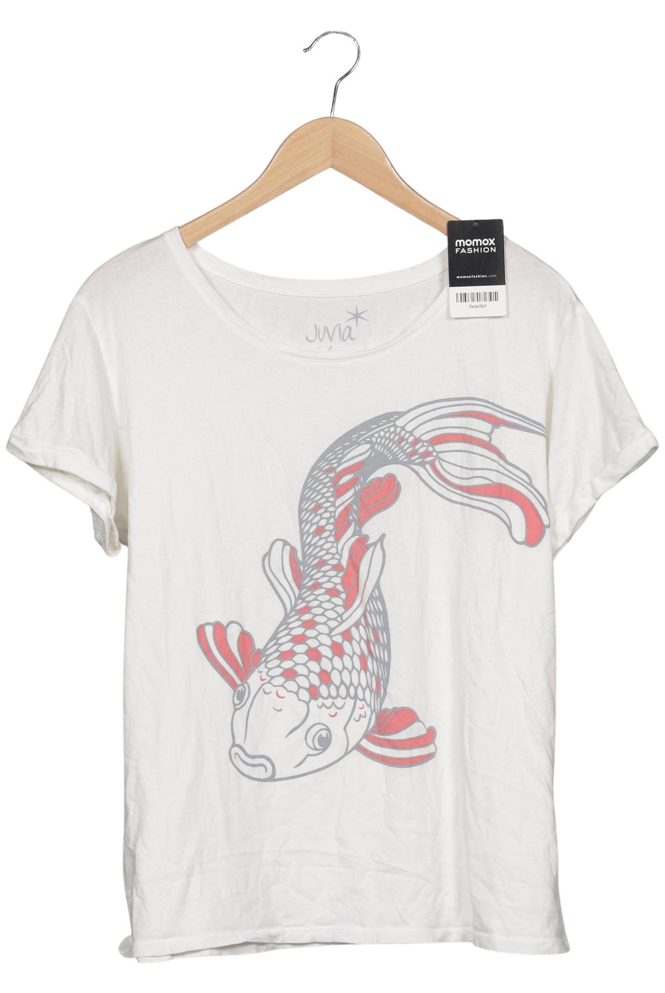 

Juvia Damen T-Shirt, weiß, Gr. 46