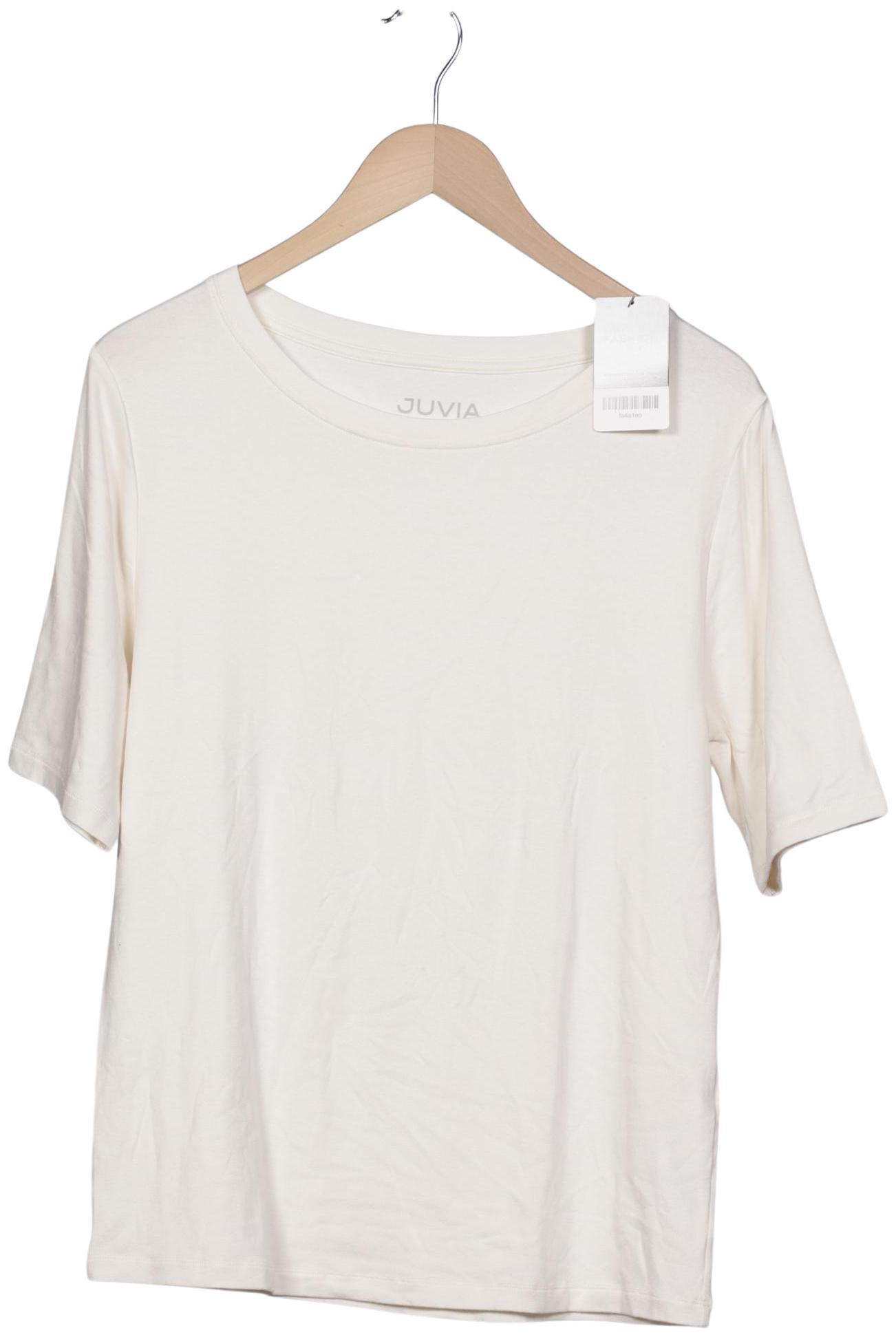 

Juvia Damen T-Shirt, cremeweiß, Gr. 46