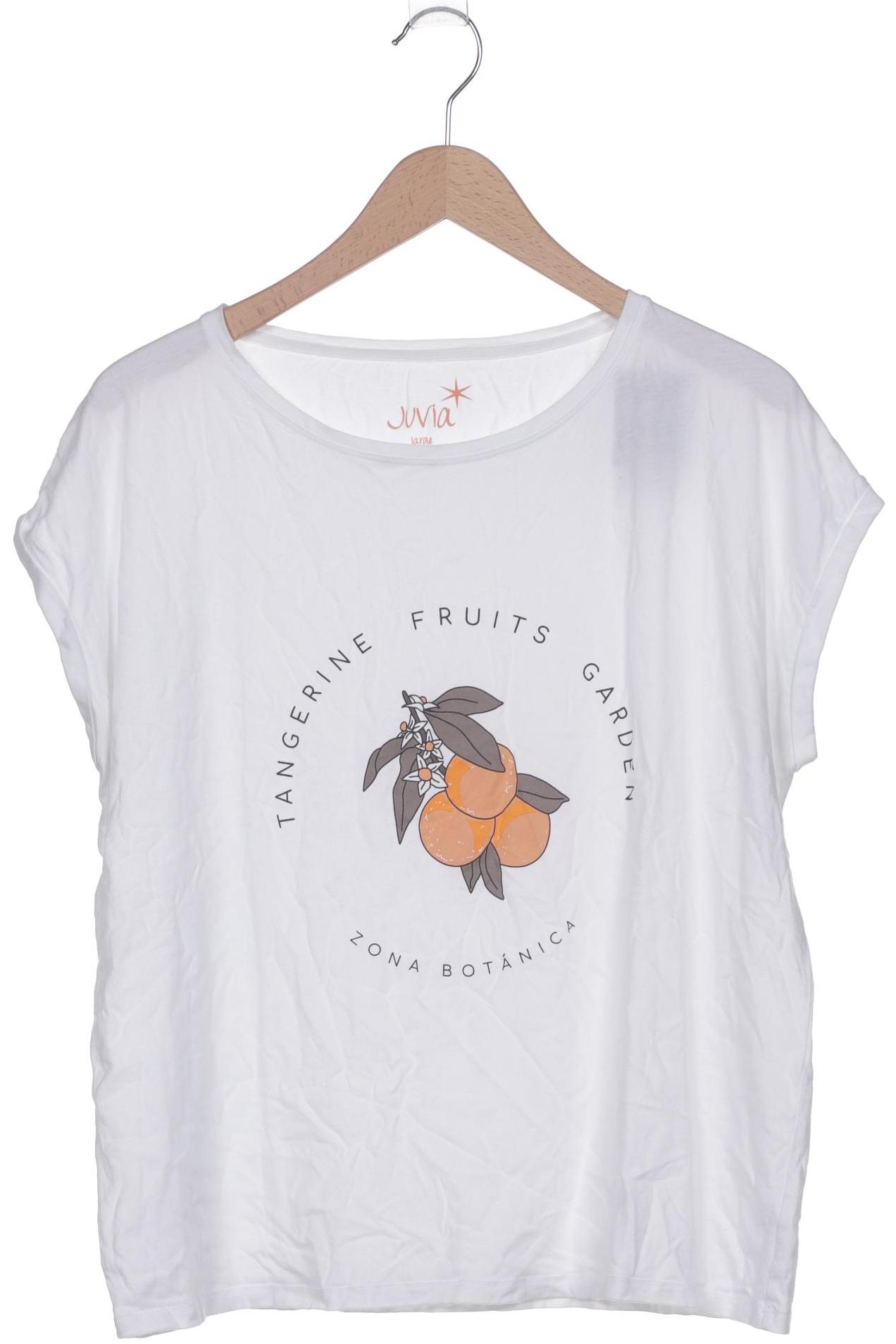 

Juvia Damen T-Shirt, weiß, Gr. 42