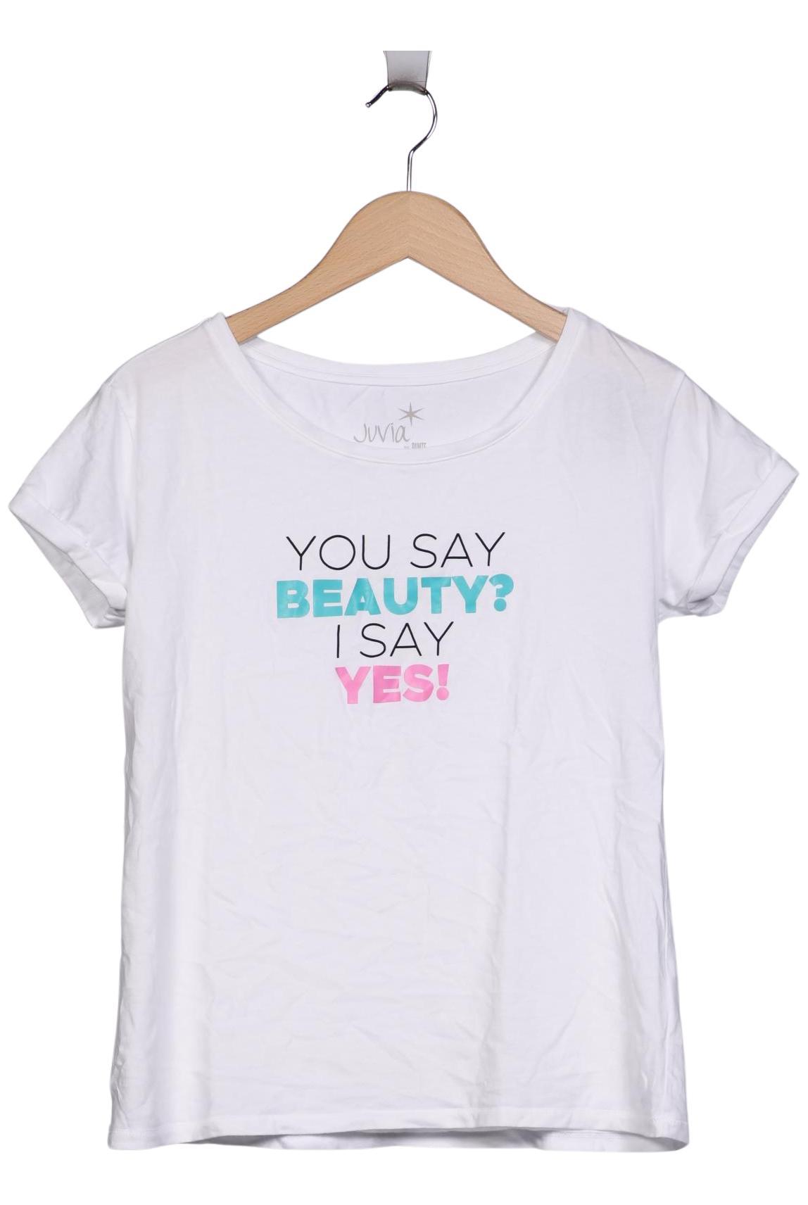 

Juvia Damen T-Shirt, weiß, Gr. 34