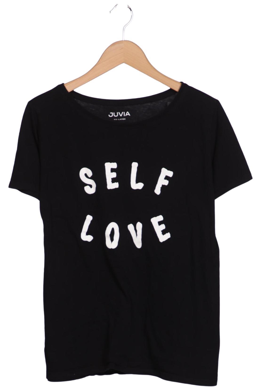 

Juvia Damen T-Shirt, schwarz, Gr. 46