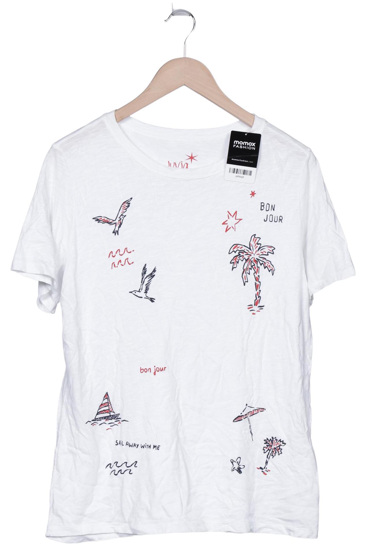 

Juvia Damen T-Shirt, weiß, Gr. 42