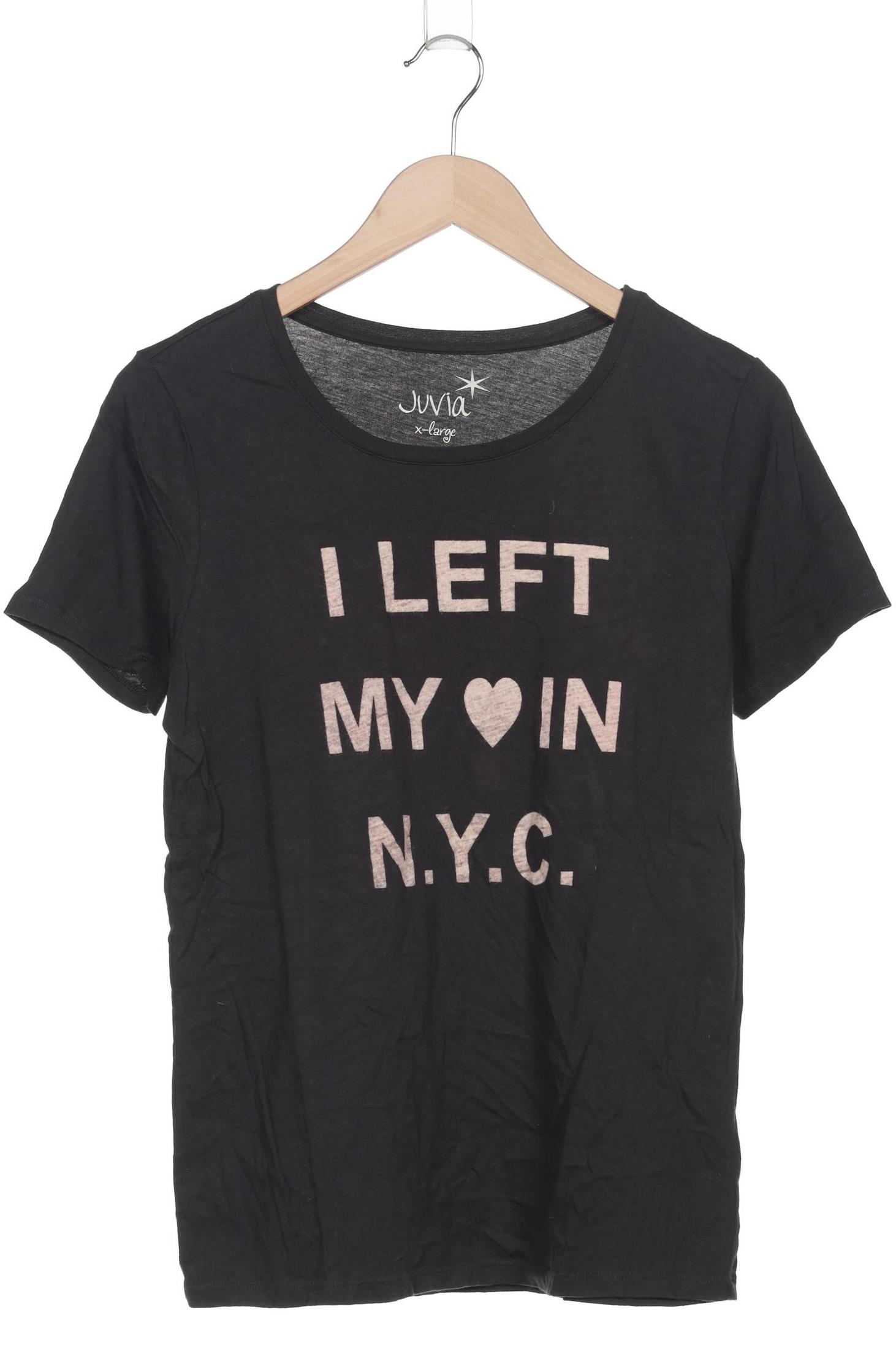 

Juvia Damen T-Shirt, schwarz, Gr. 44