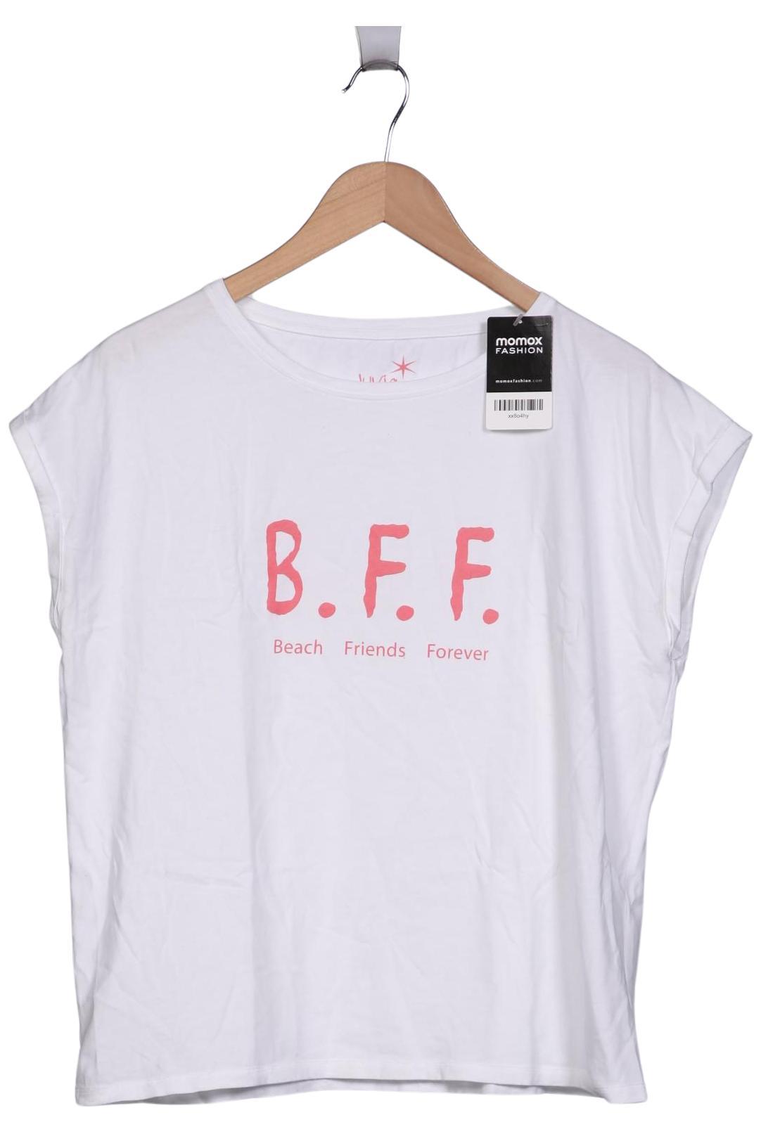 

Juvia Damen T-Shirt, weiß, Gr. 38
