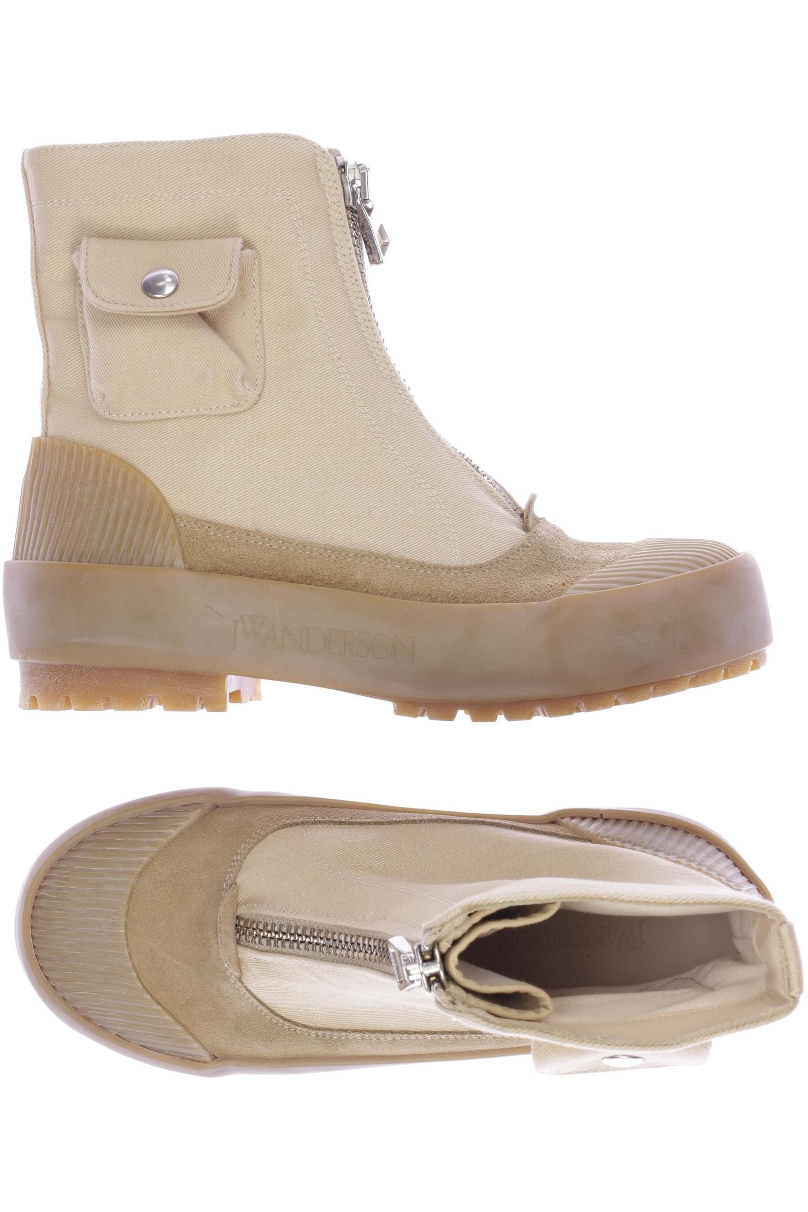 

JW Anderson Damen Stiefelette, beige, Gr. 37