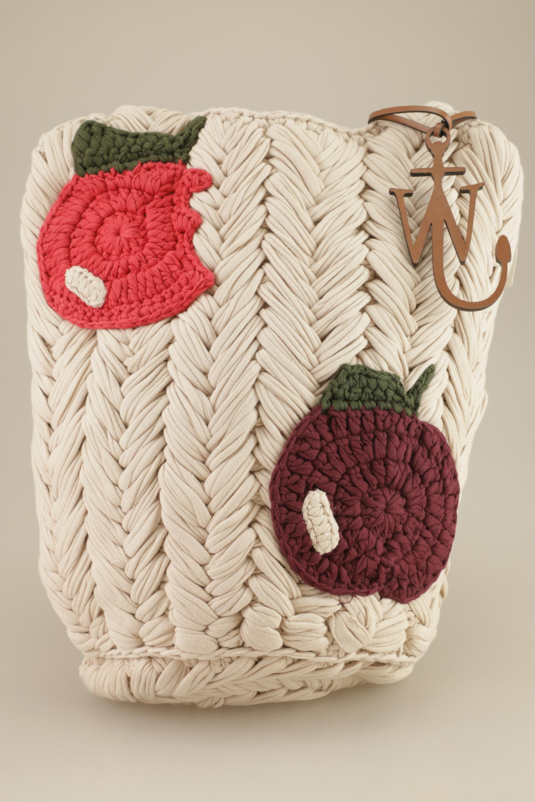 

JW Anderson Damen Handtasche, cremeweiß
