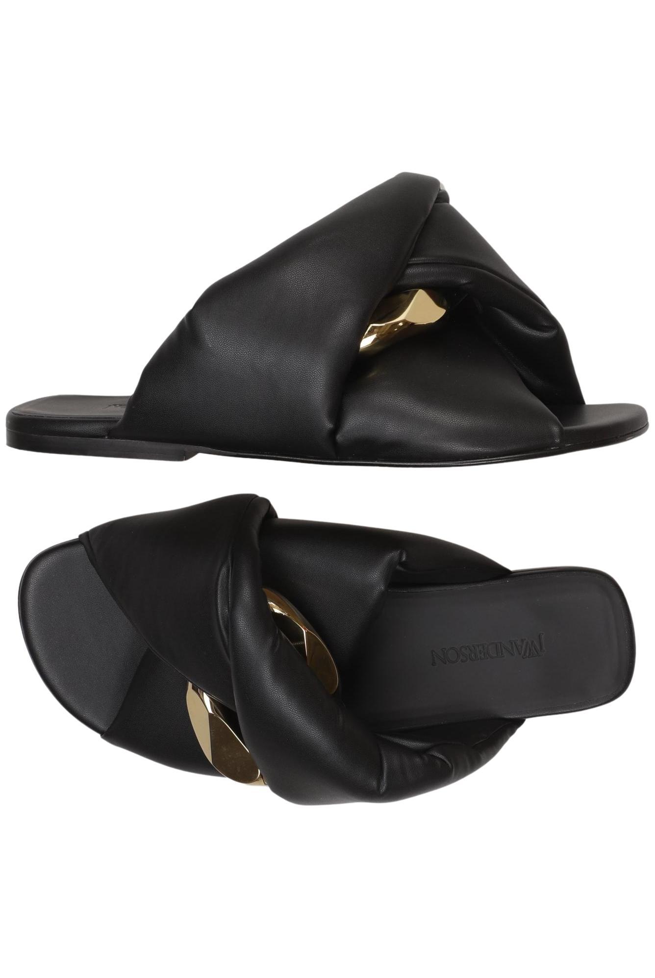 

JW Anderson Damen Sandale, schwarz, Gr. 41