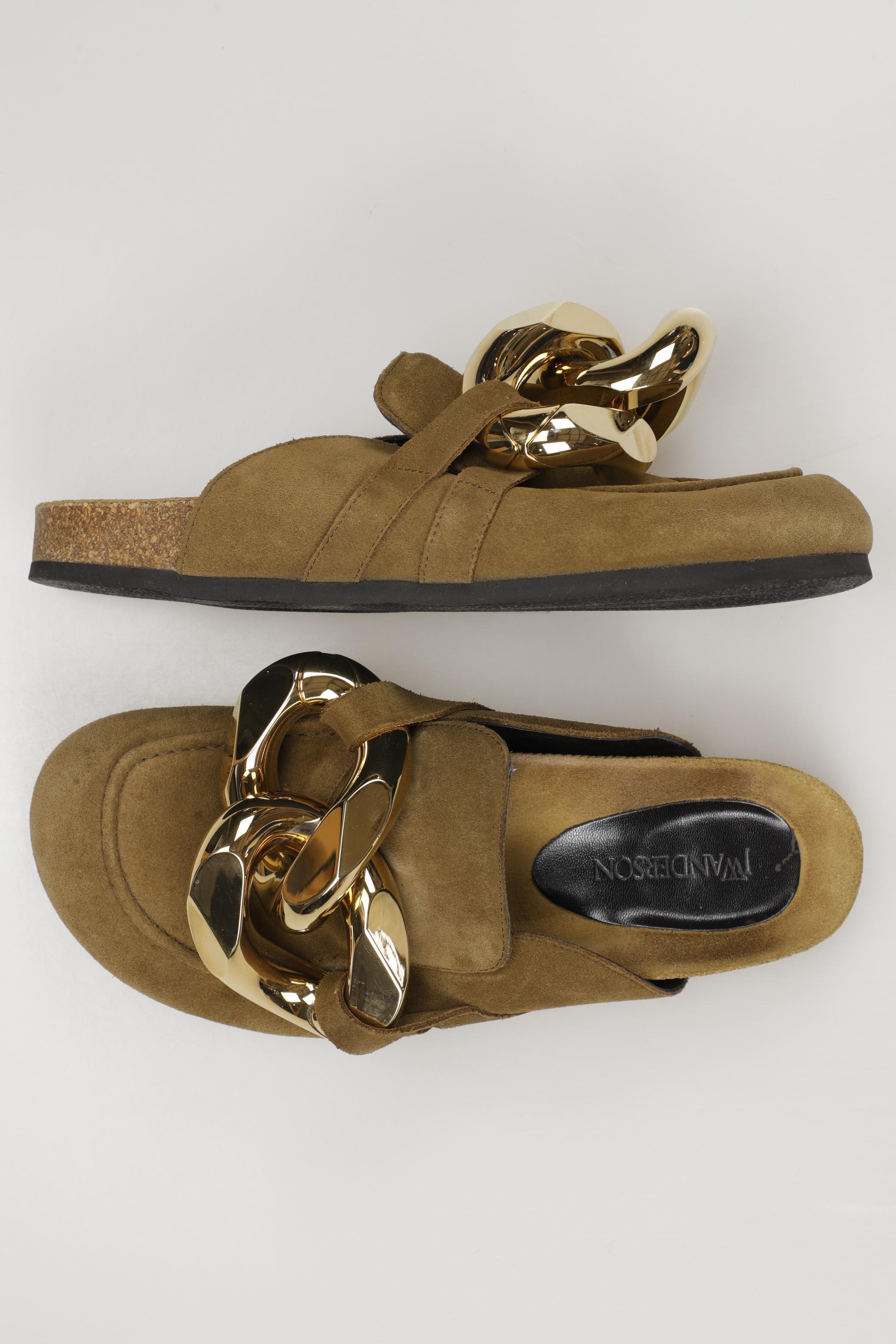 

JW Anderson Damen Sandale, braun, Gr. 39