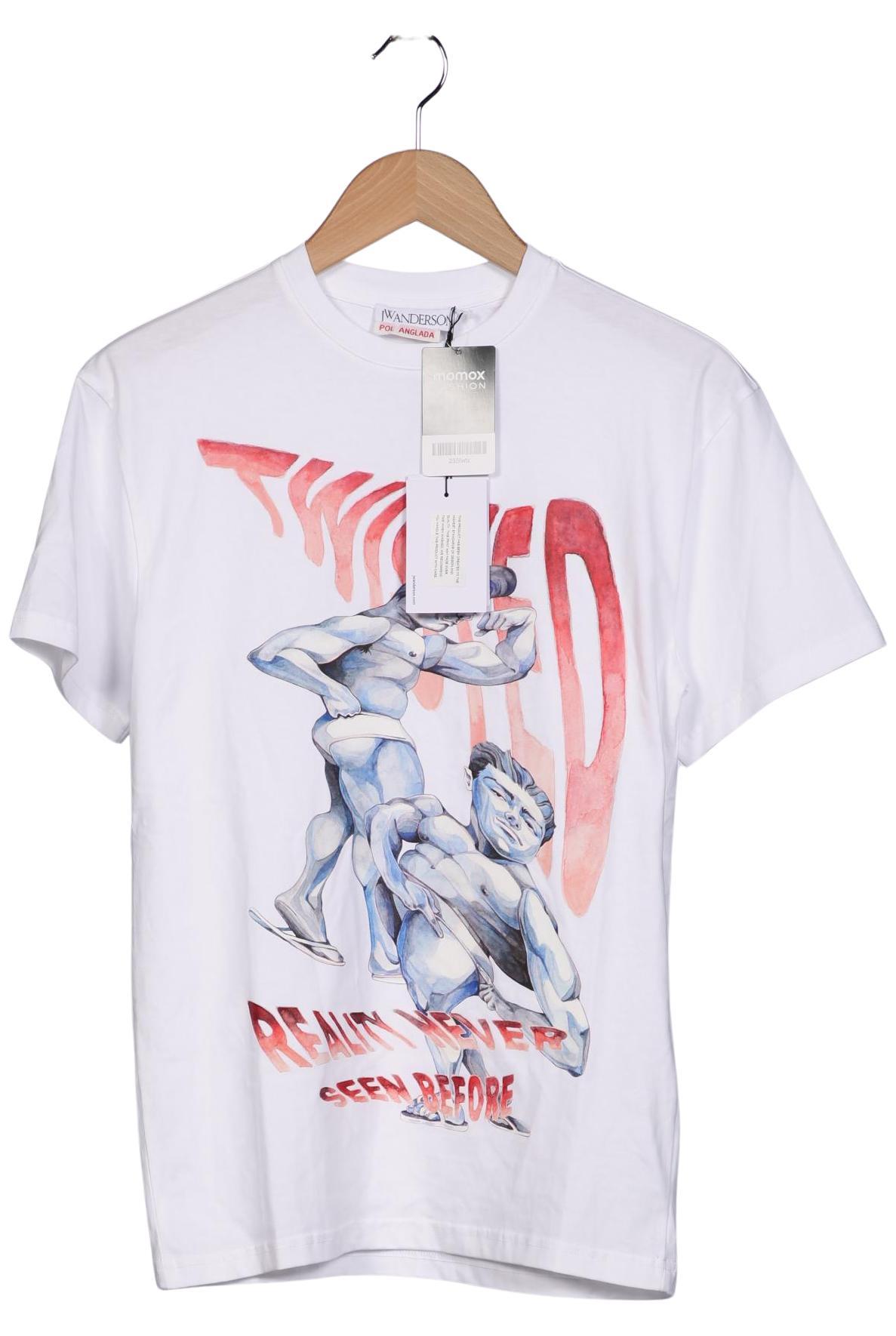 

JW Anderson Herren T-Shirt, weiß, Gr. 42