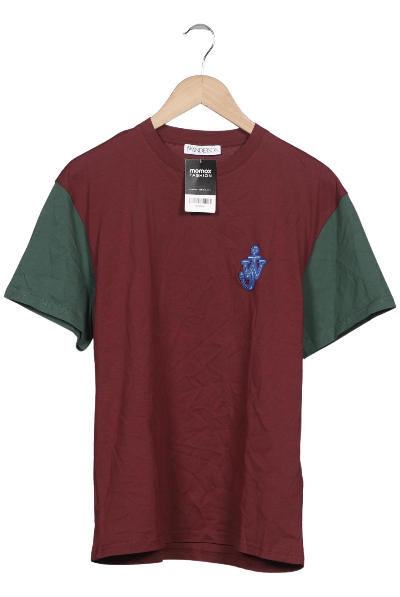 

JW Anderson Herren T-Shirt, bordeaux, Gr. 48