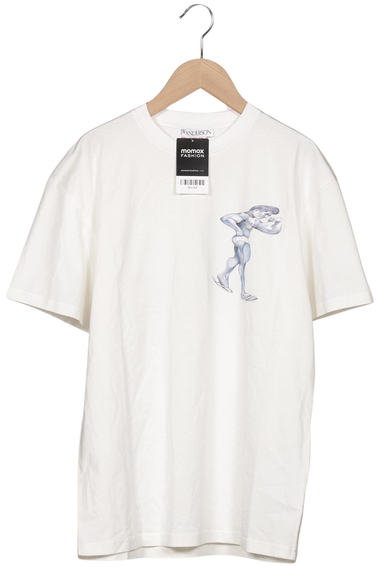 

JW Anderson Herren T-Shirt, cremeweiß, Gr. 46