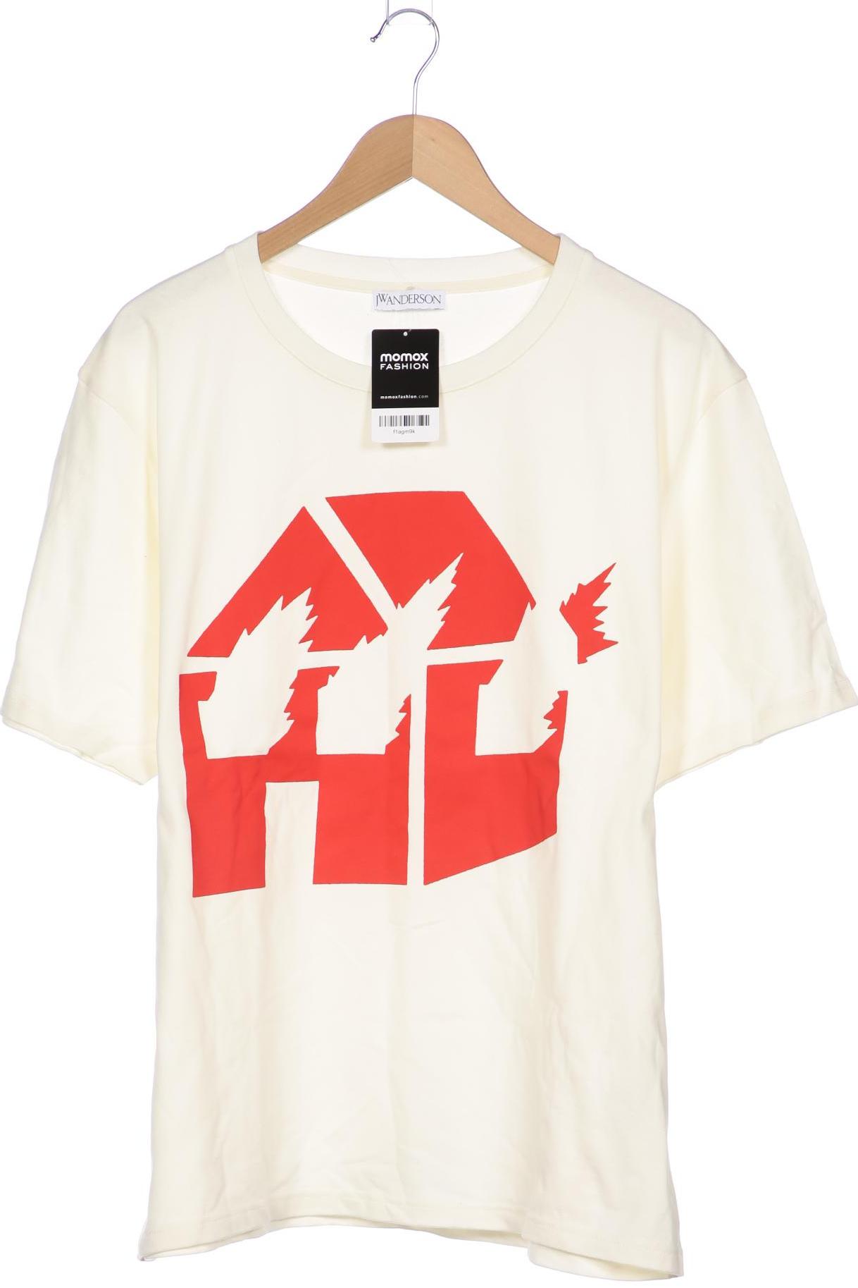 

JW Anderson Herren T-Shirt, cremeweiß, Gr. 48