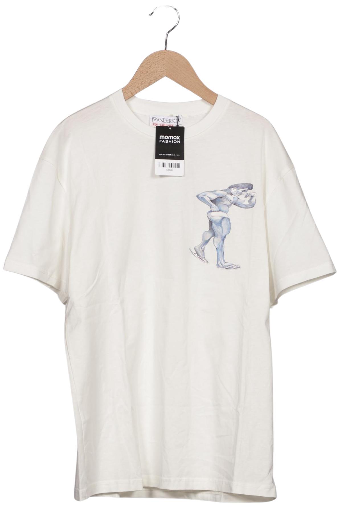 

JW Anderson Herren T-Shirt, cremeweiß, Gr. 46