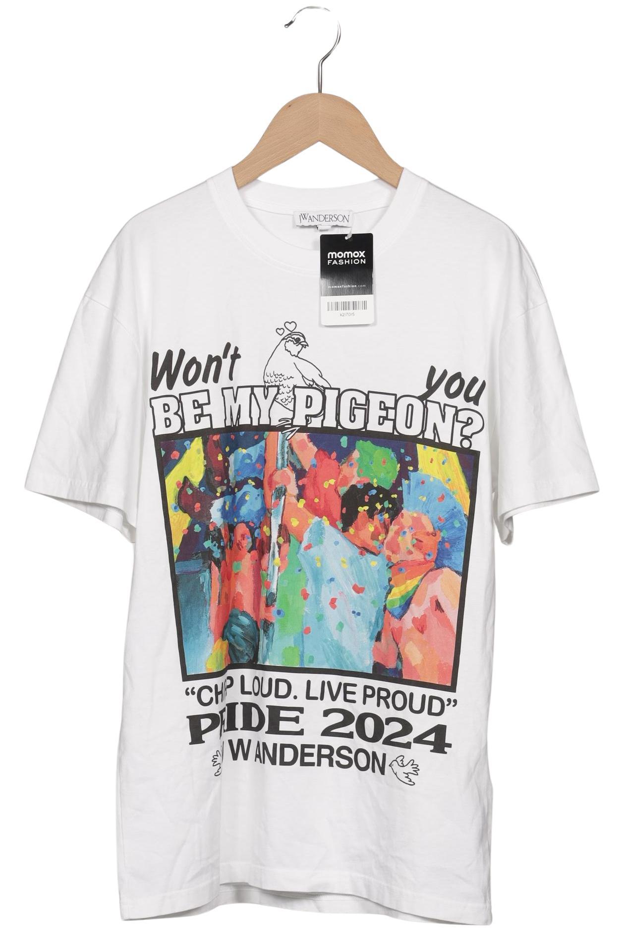 

JW Anderson Herren T-Shirt, weiß, Gr. 44
