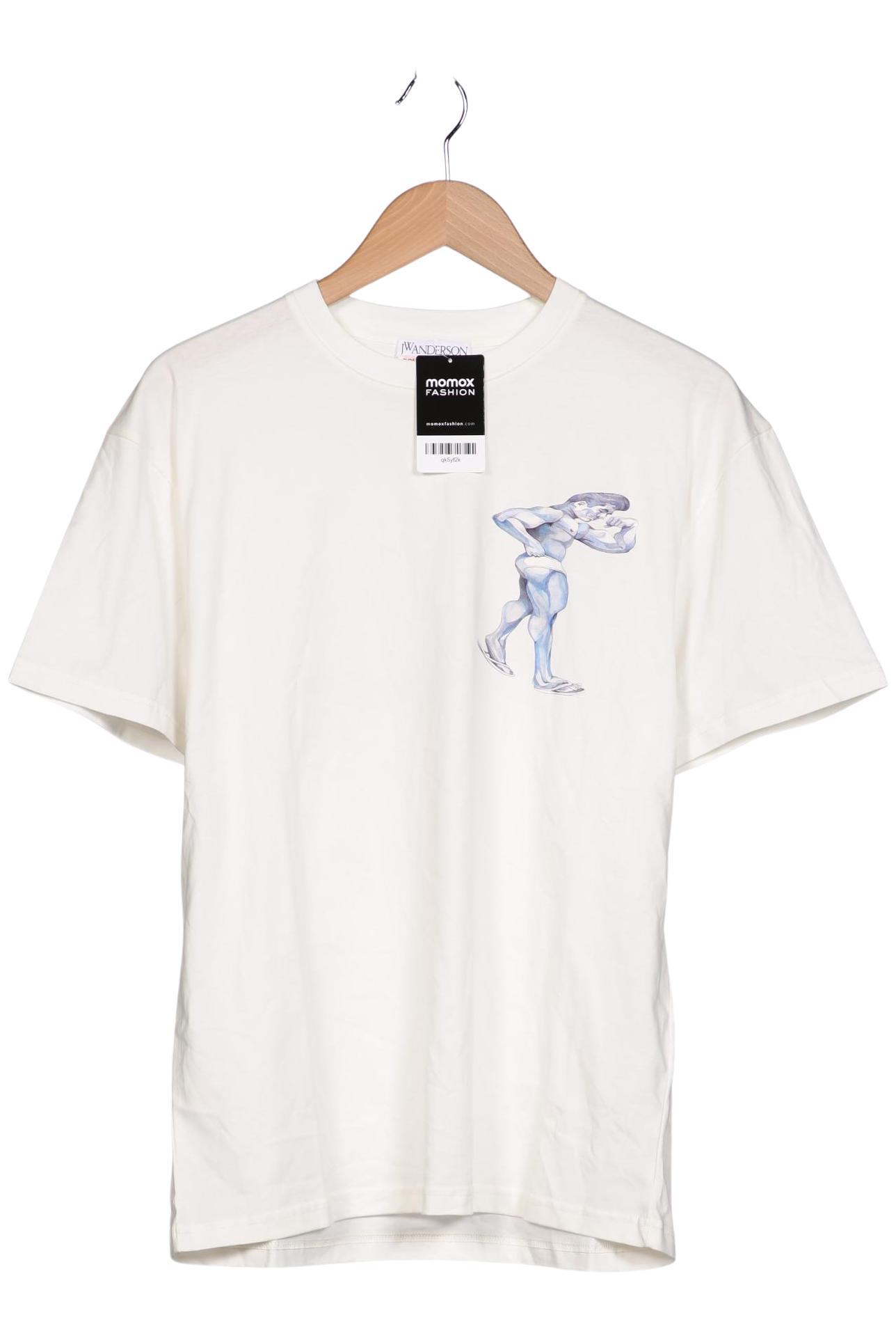 

JW Anderson Herren T-Shirt, cremeweiß, Gr. 48