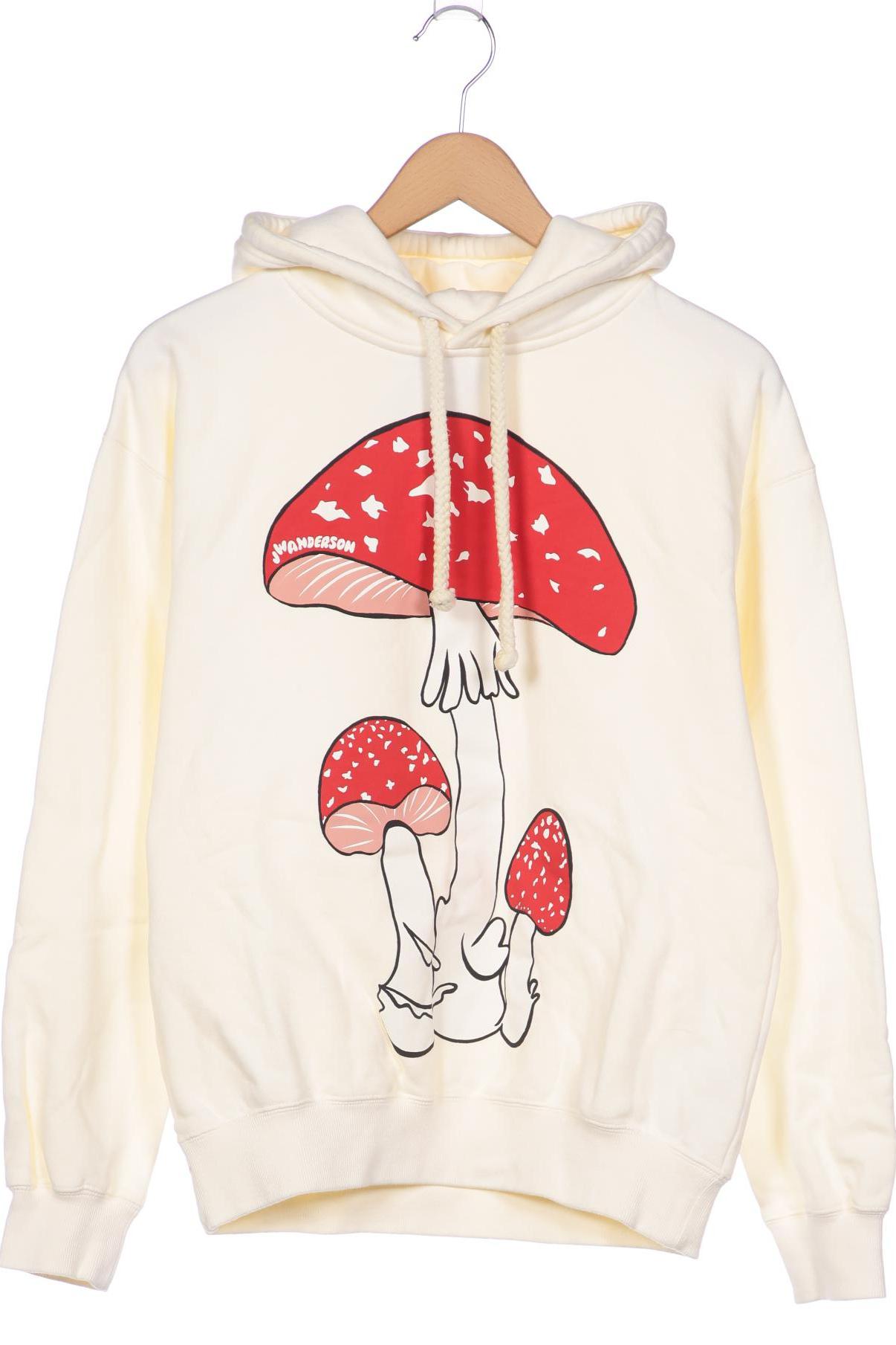 

JW Anderson Herren Kapuzenpullover, cremeweiß, Gr. 48