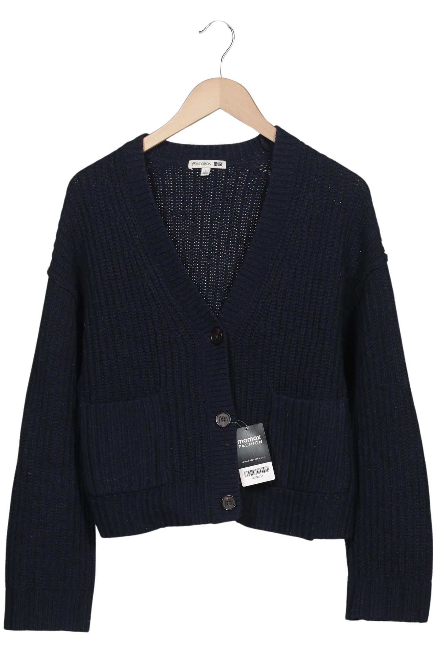 

JW Anderson & Uniqlo Damen Strickjacke, marineblau, Gr. 36