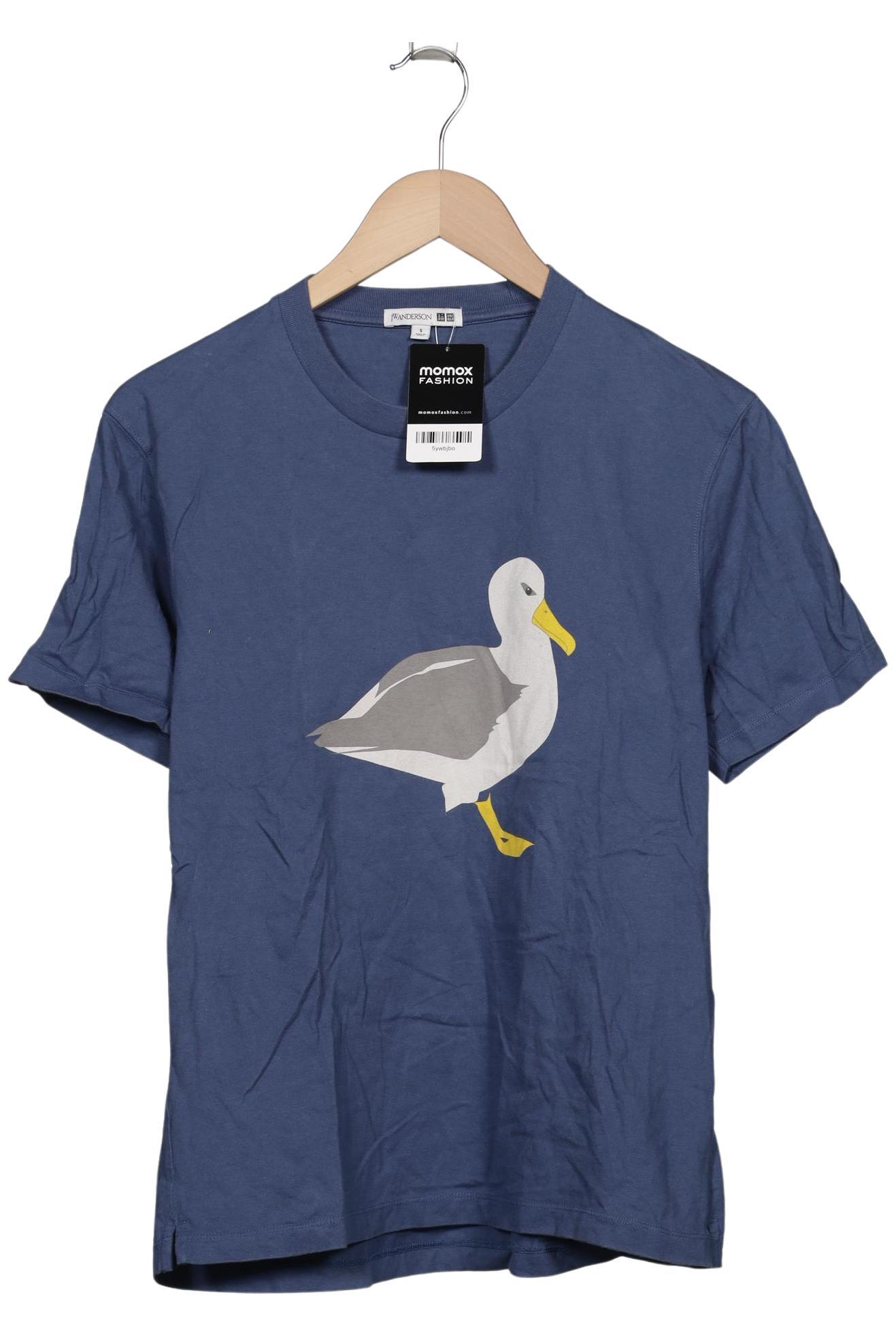 

JW Anderson & Uniqlo Damen T-Shirt, blau, Gr. 36