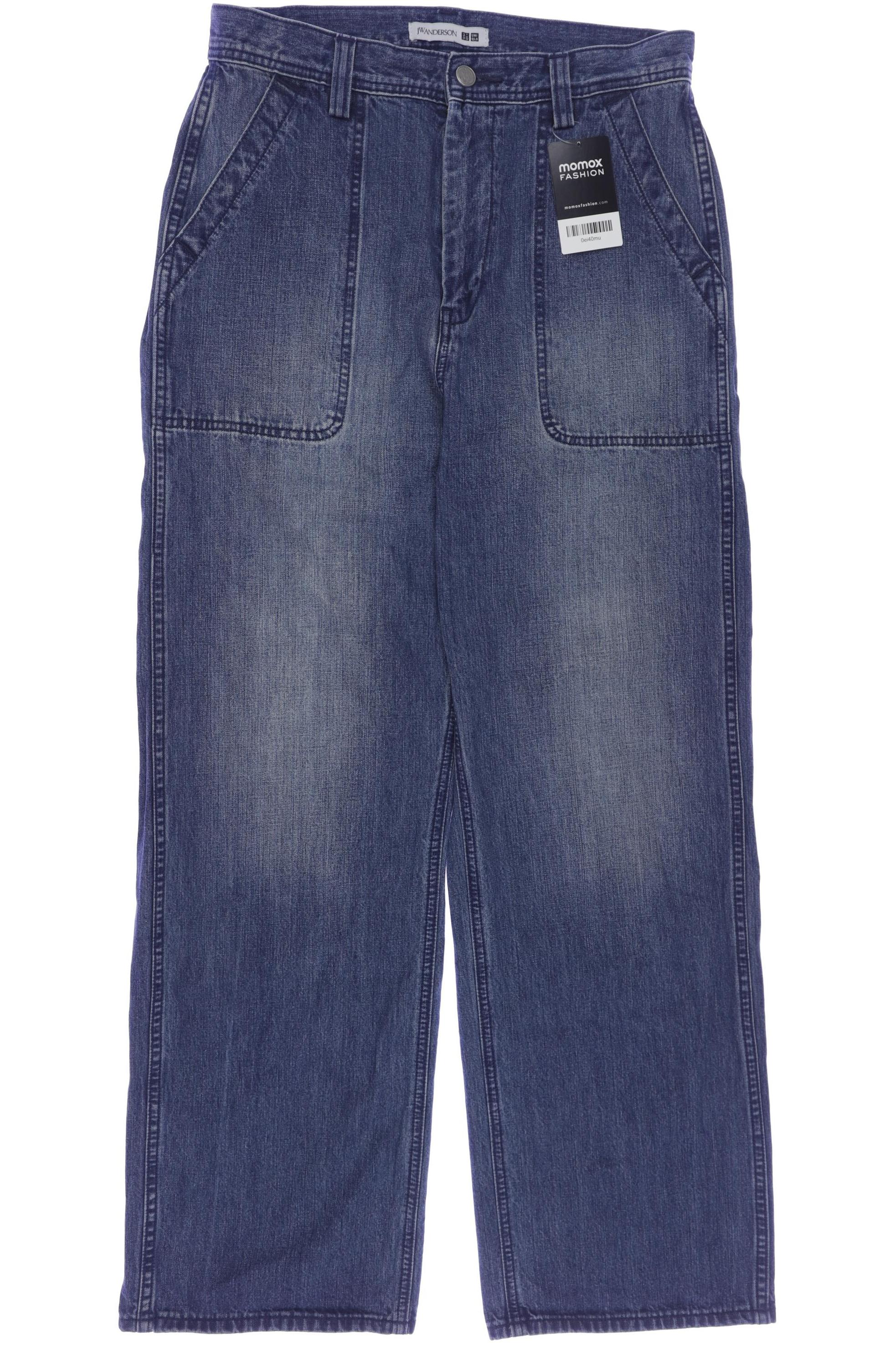 

JW Anderson & Uniqlo Damen Jeans, blau, Gr. 27