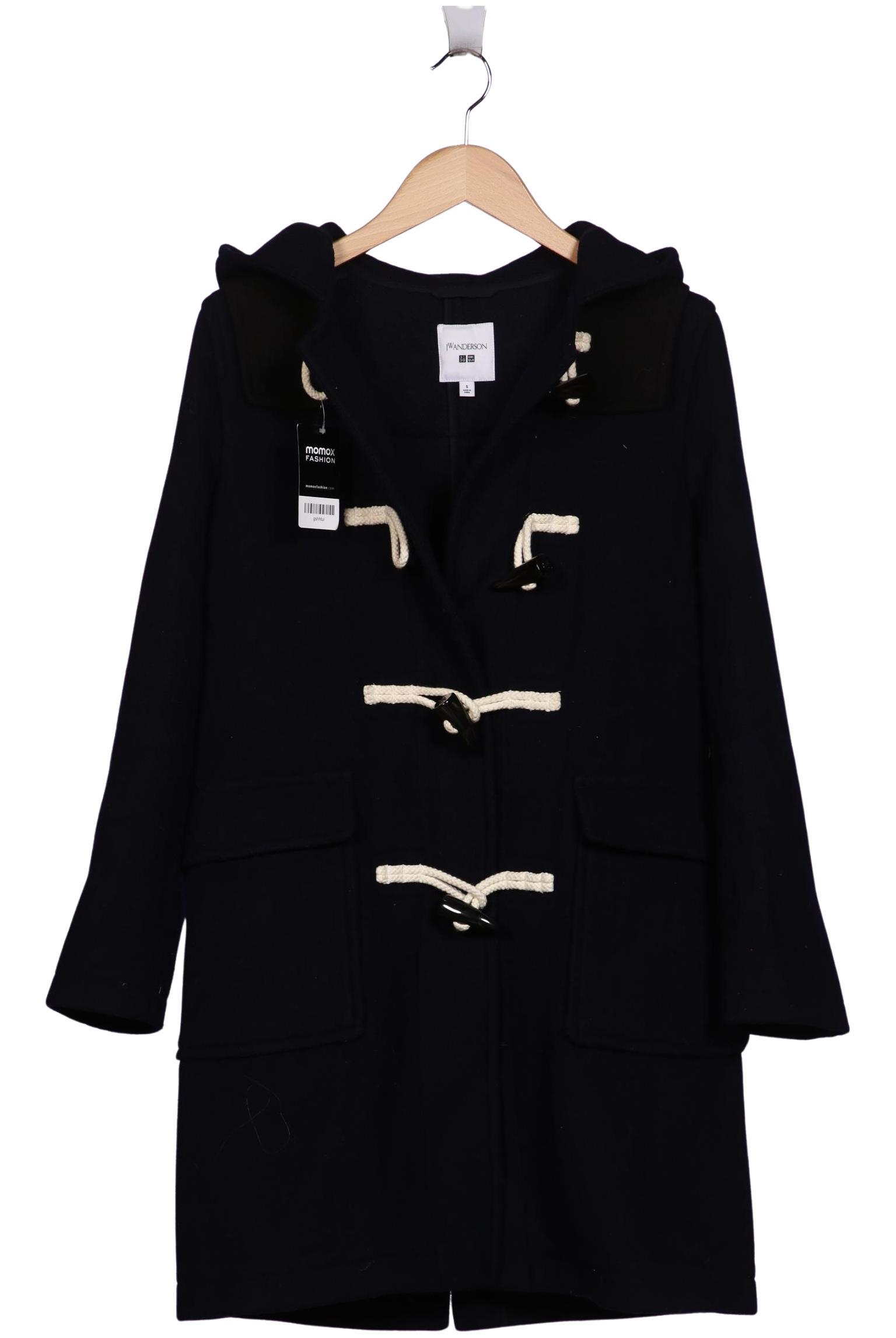 

JW Anderson & Uniqlo Damen Mantel, marineblau, Gr. 36