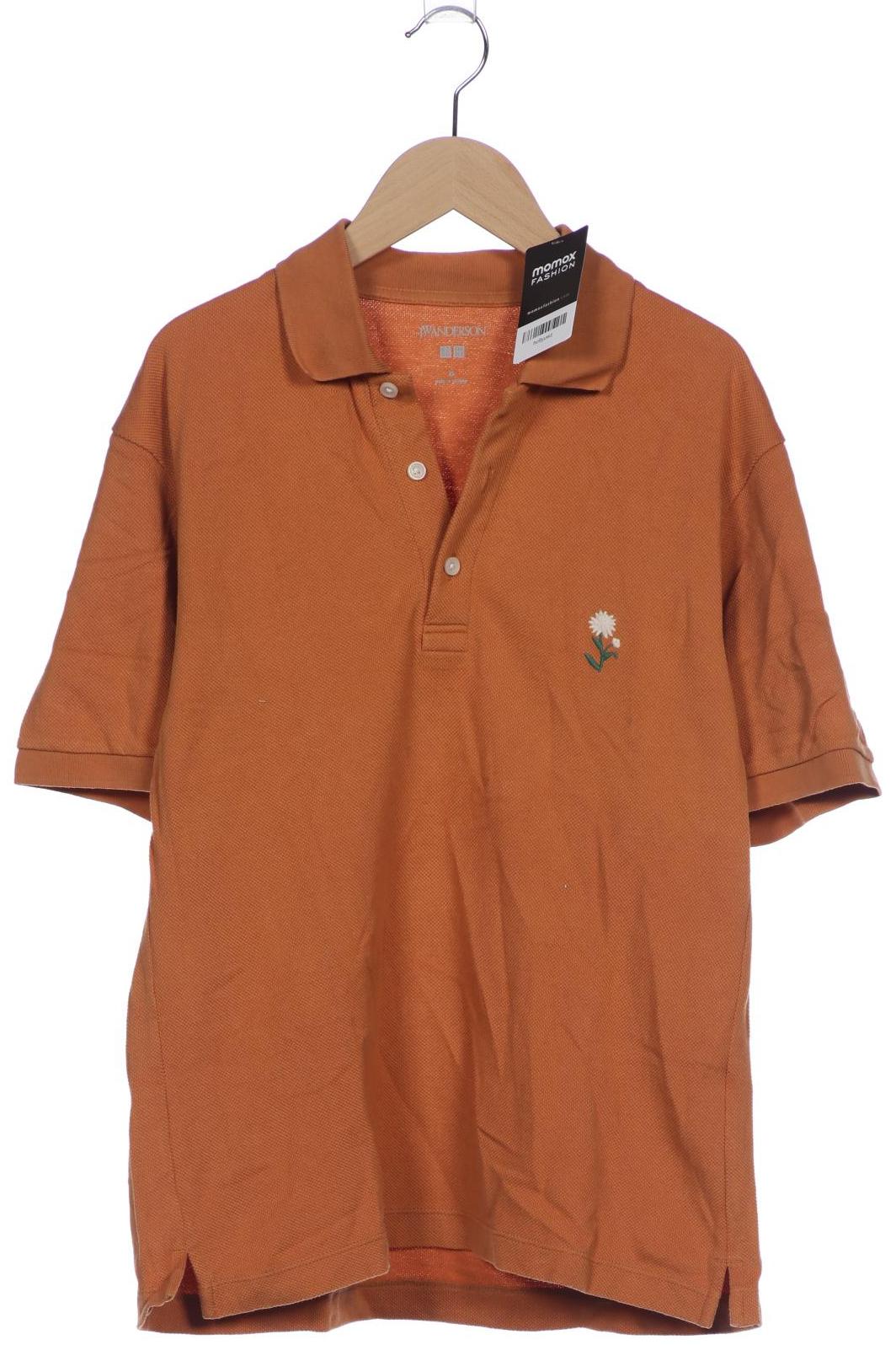 

JW Anderson & Uniqlo Herren Poloshirt, orange, Gr. 44