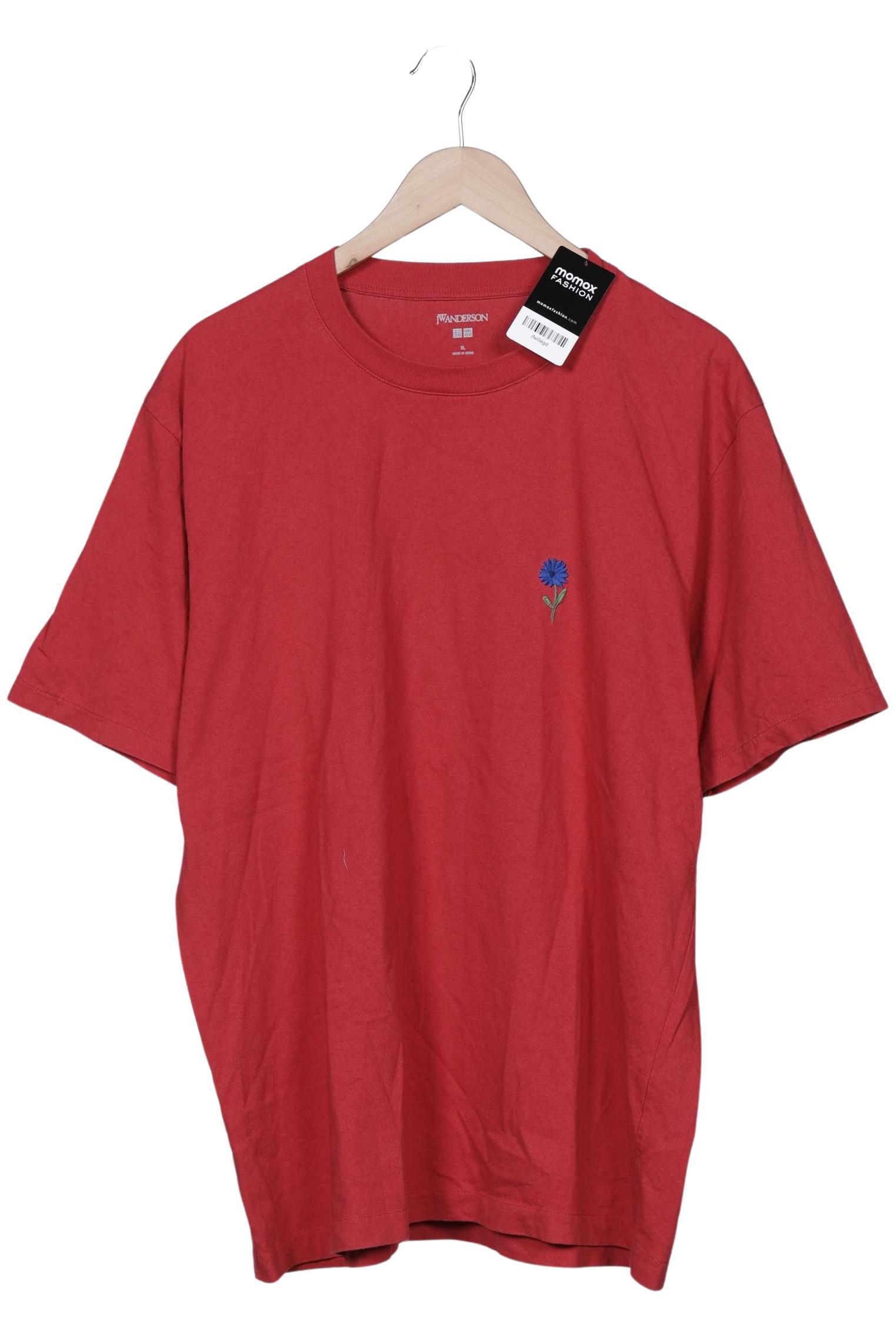 

JW Anderson & Uniqlo Herren T-Shirt, rot, Gr. 54