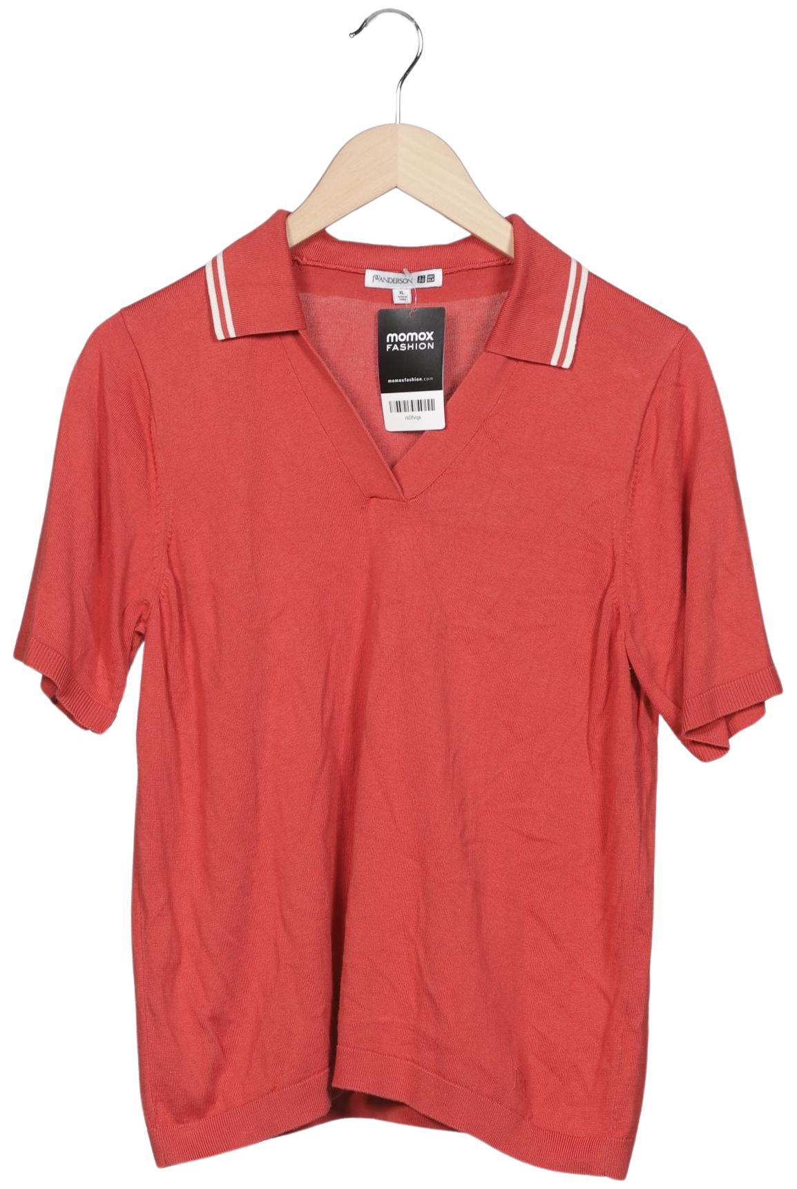 

JW Anderson & Uniqlo Damen Poloshirt, rot, Gr. 44
