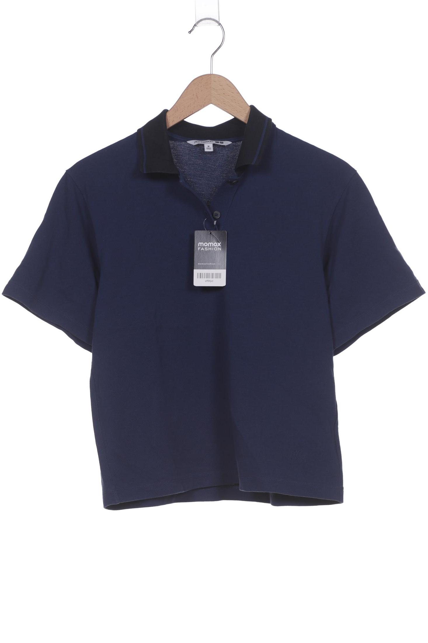 

JW Anderson & Uniqlo Damen Poloshirt, marineblau, Gr. 38
