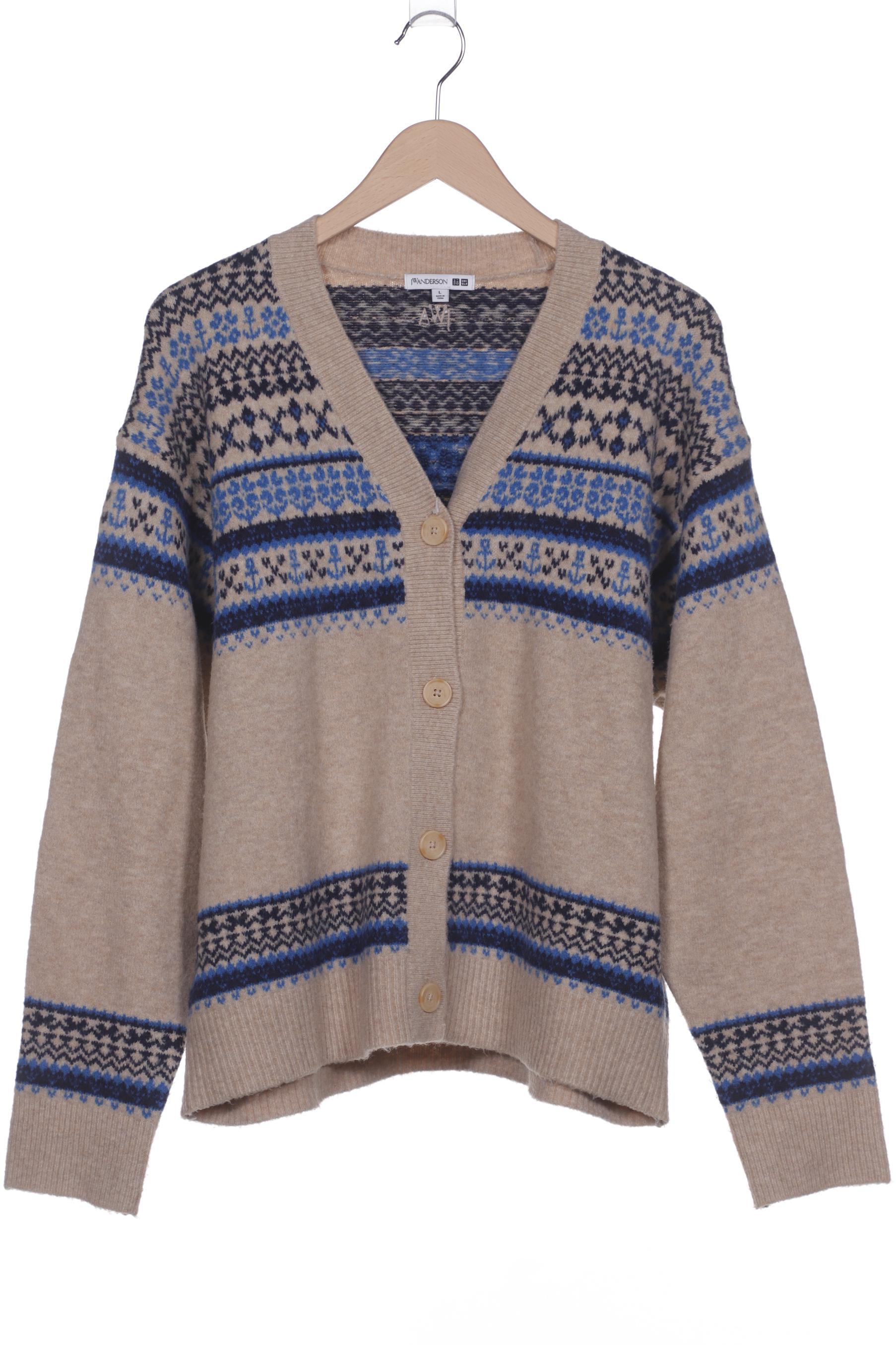 

JW Anderson & Uniqlo Damen Strickjacke, beige, Gr. 42