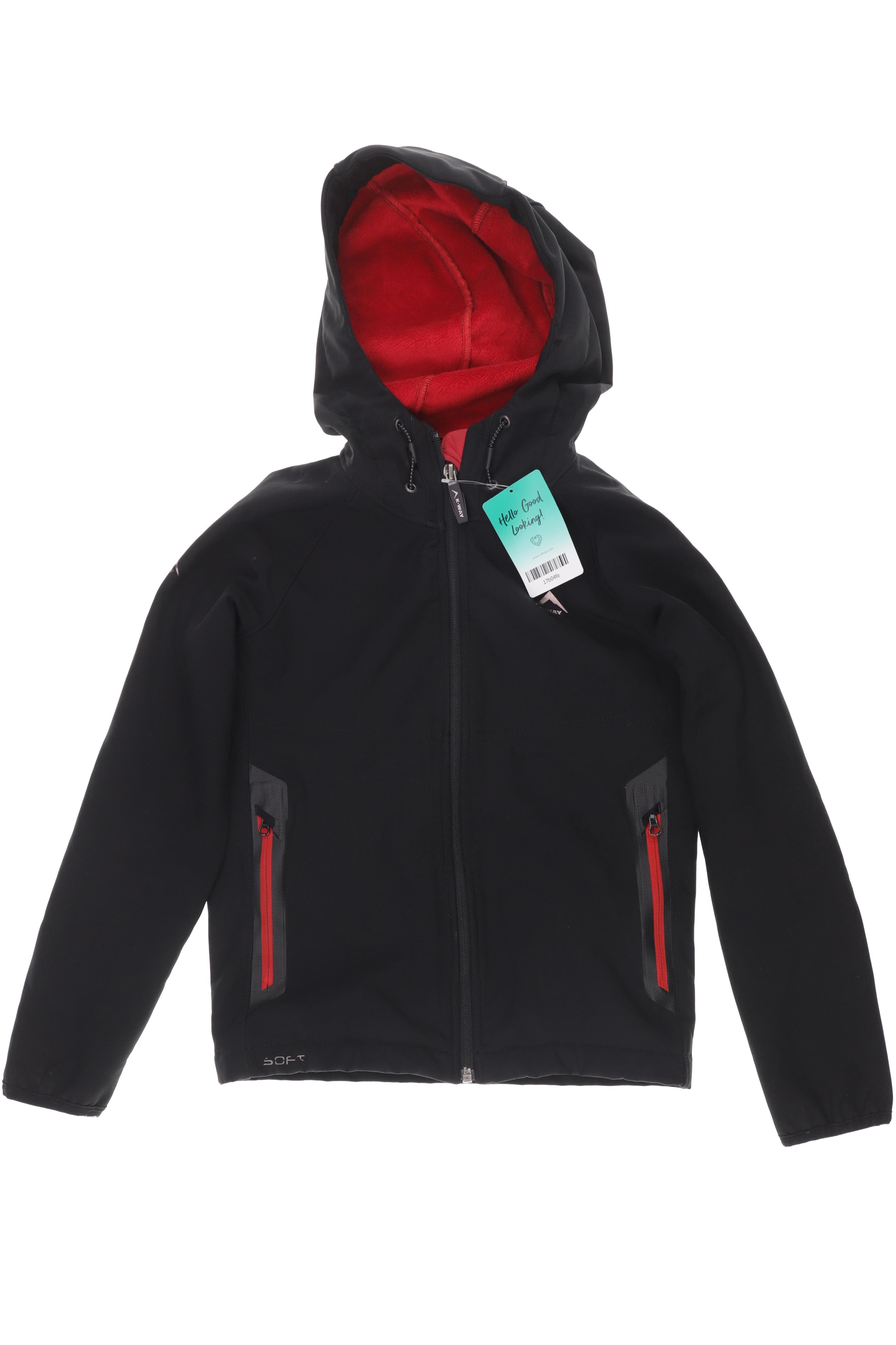 

K WAY Jungen Jacke, schwarz, Gr.