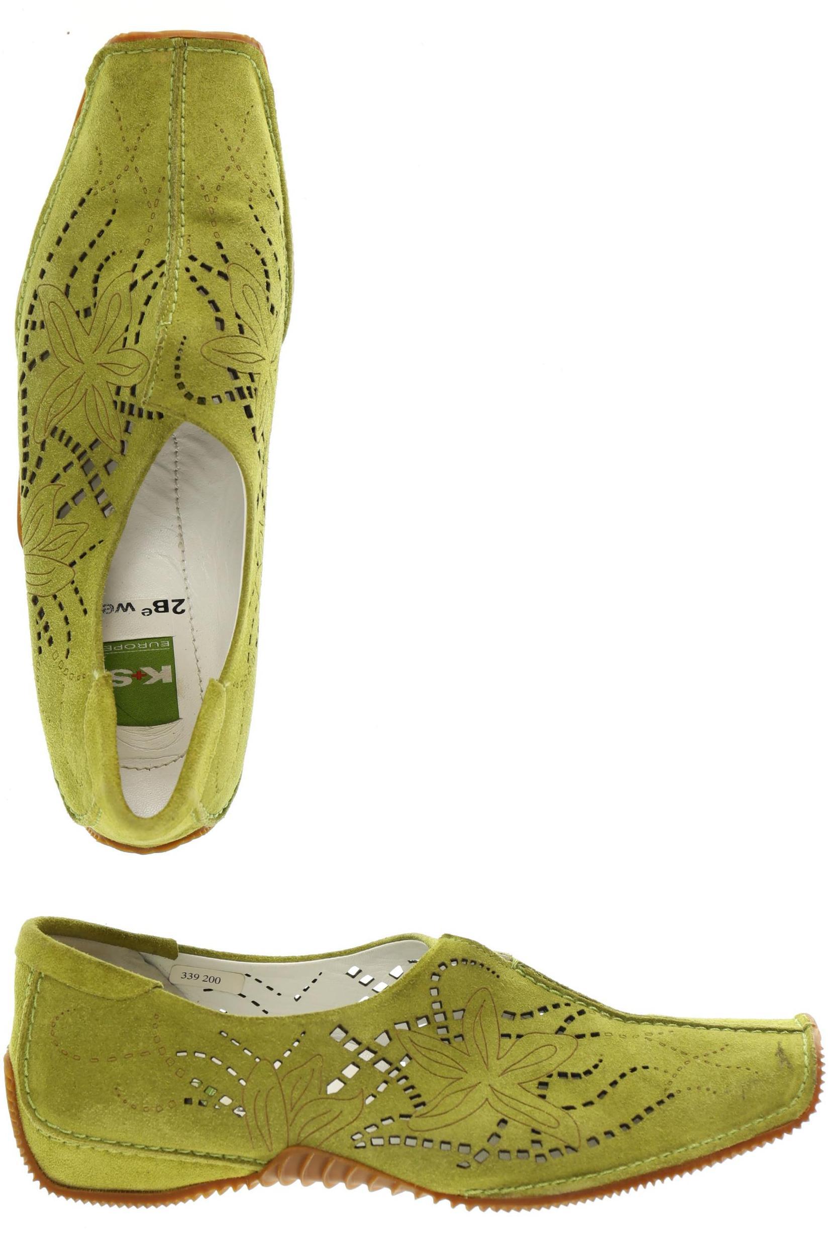 

K + S shoes Damen Halbschuh, grün, Gr. 5.5