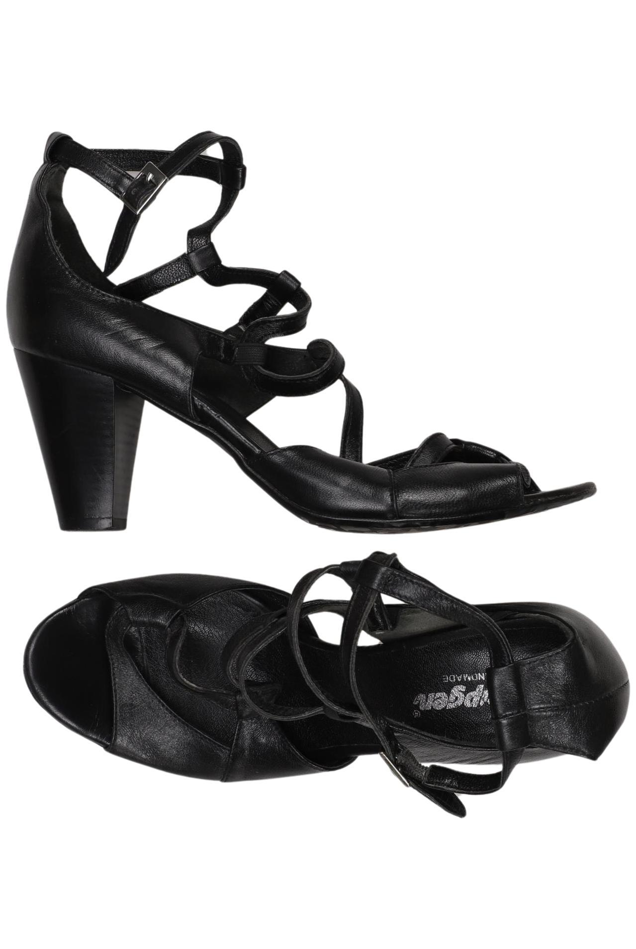 

Kämpgen Damen Sandale, schwarz, Gr. 41