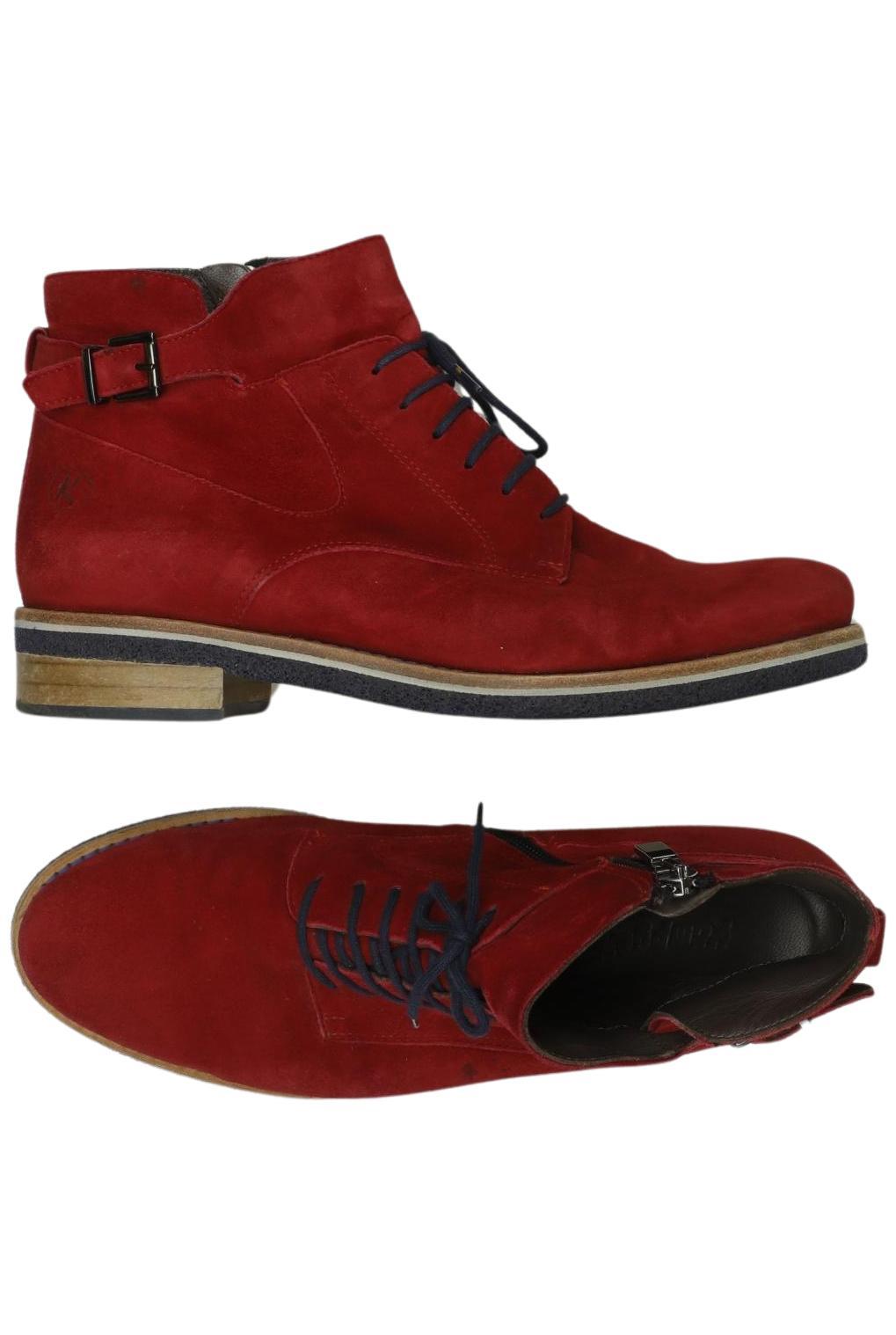 

Kämpgen Damen Stiefelette, rot, Gr. 38