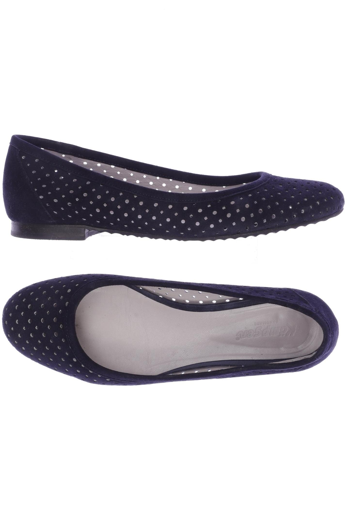 

Kämpgen Damen Ballerinas, marineblau, Gr. 38.5