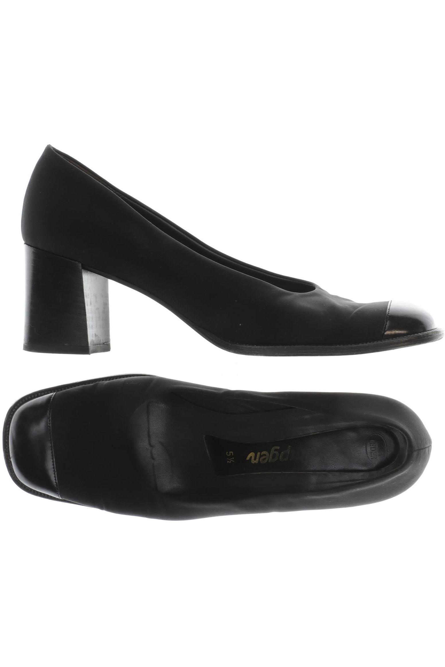 

Kämpgen Damen Pumps, schwarz, Gr. 5.5