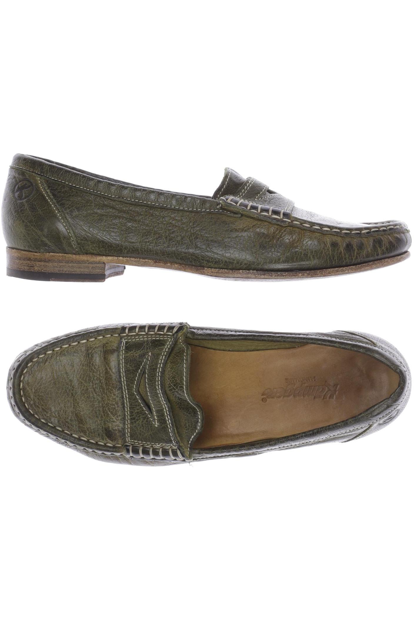 

Kämpgen Damen Halbschuh, grün, Gr. 38