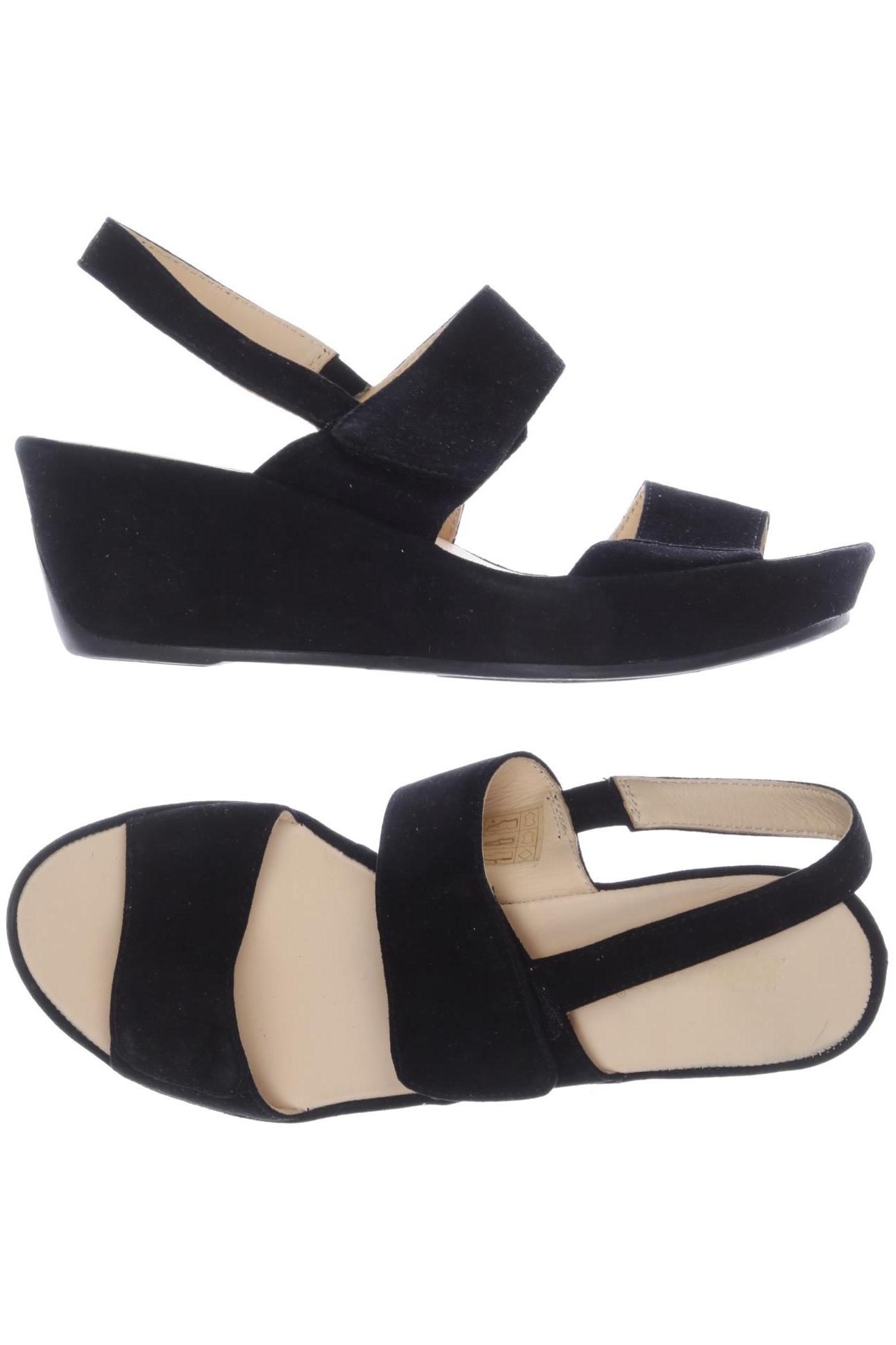 

Kämpgen Damen Sandale, schwarz, Gr. 39