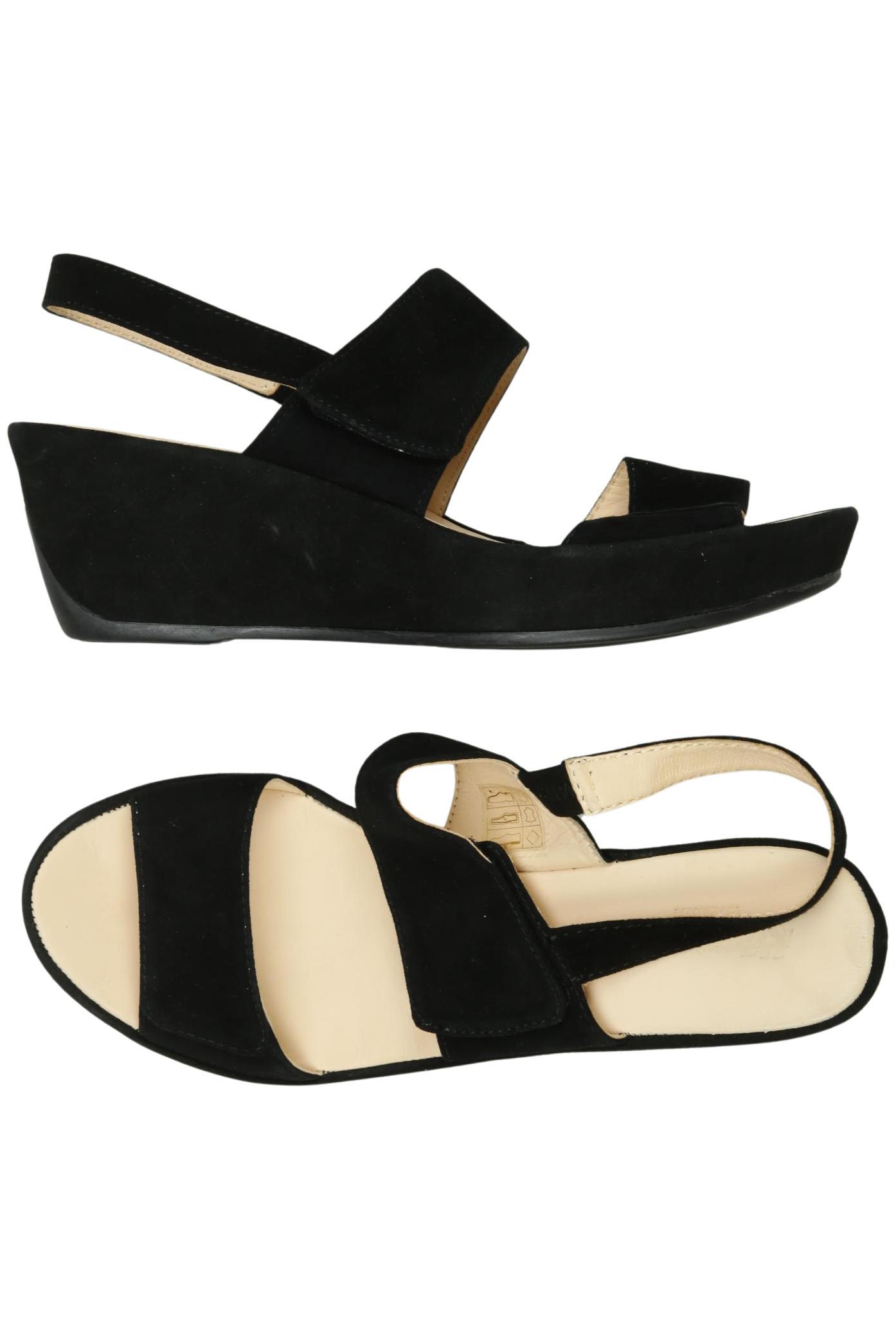 

Kämpgen Damen Sandale, schwarz, Gr. 39