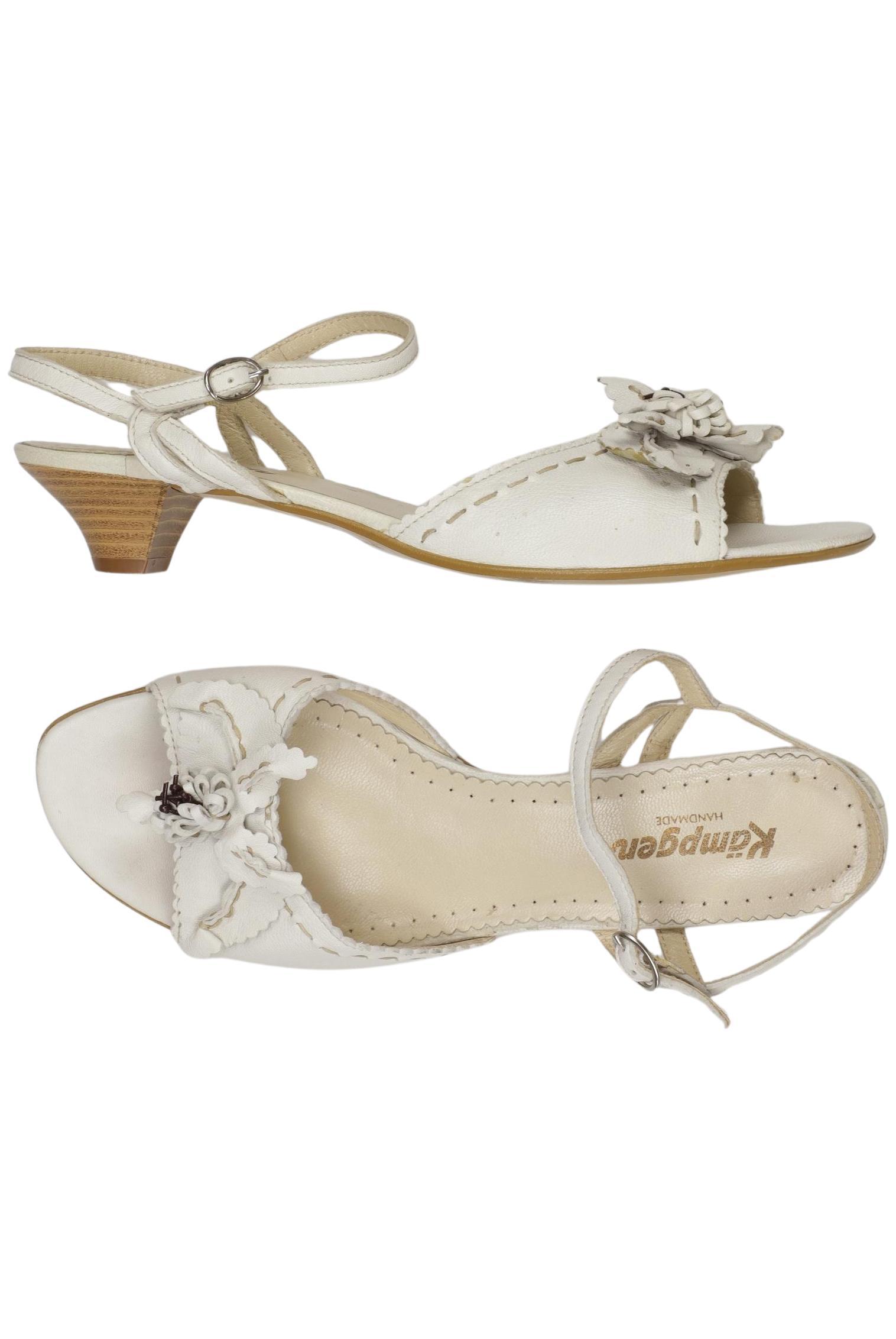 

Kämpgen Damen Sandale, cremeweiß, Gr. 41