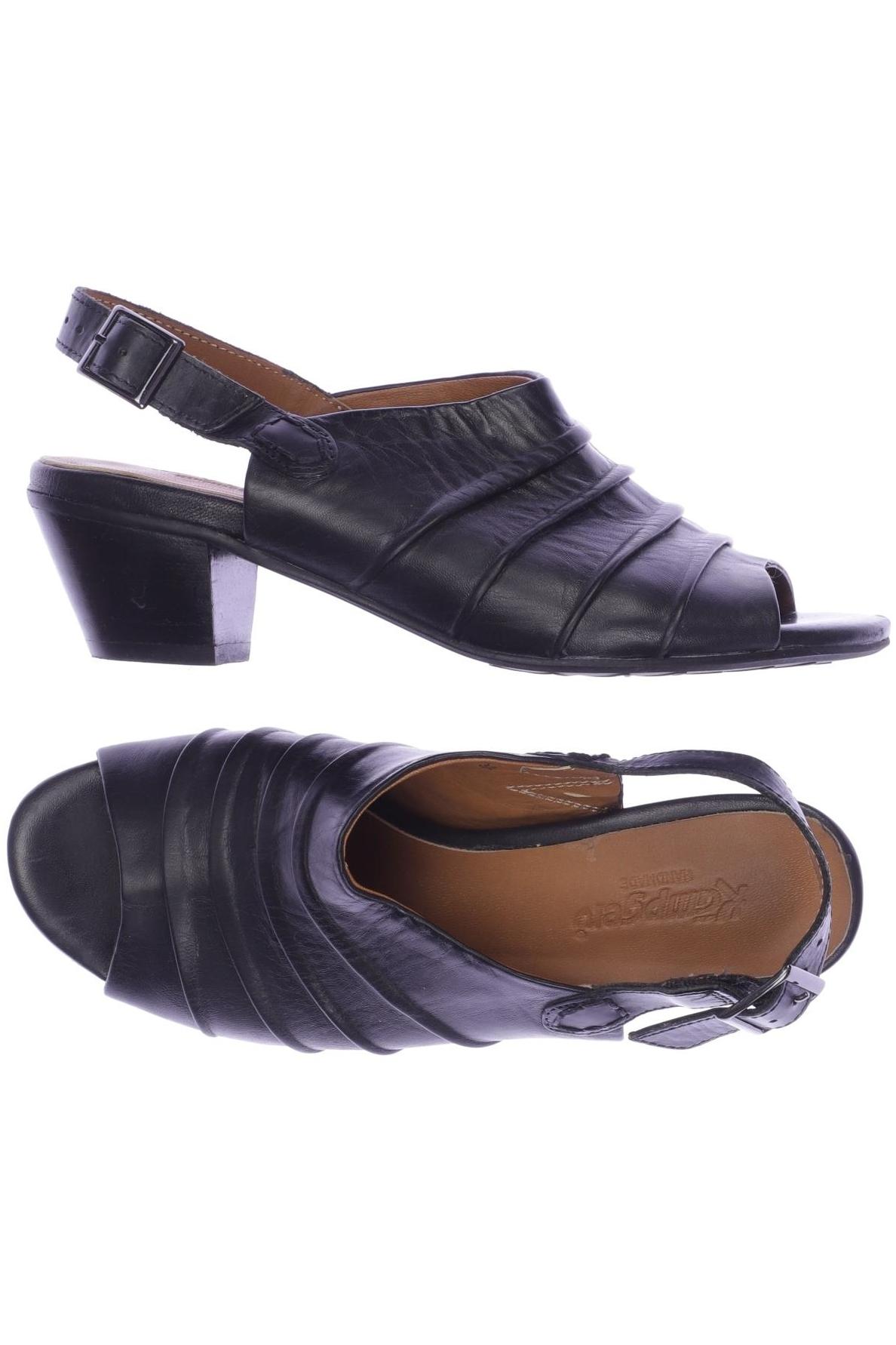 

Kämpgen Damen Sandale, schwarz, Gr. 34