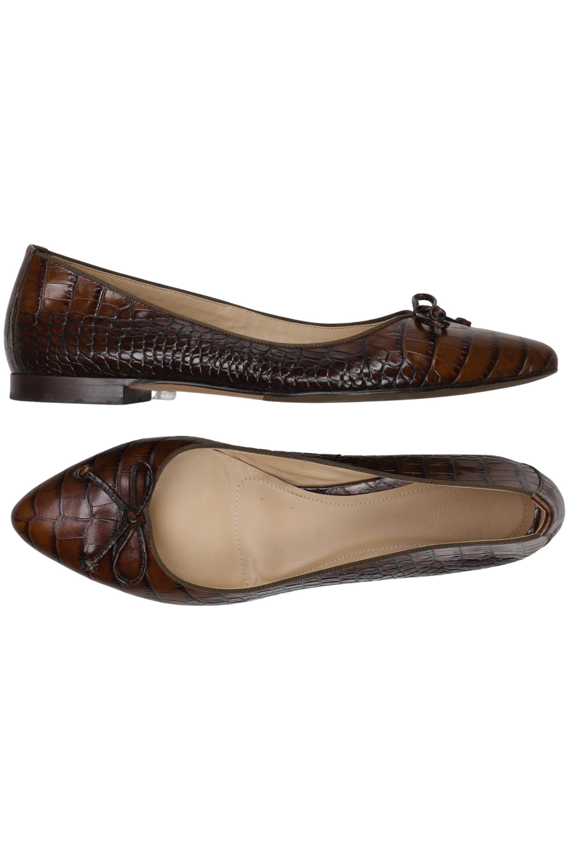 

Kämpgen Damen Ballerinas, braun, Gr. 44