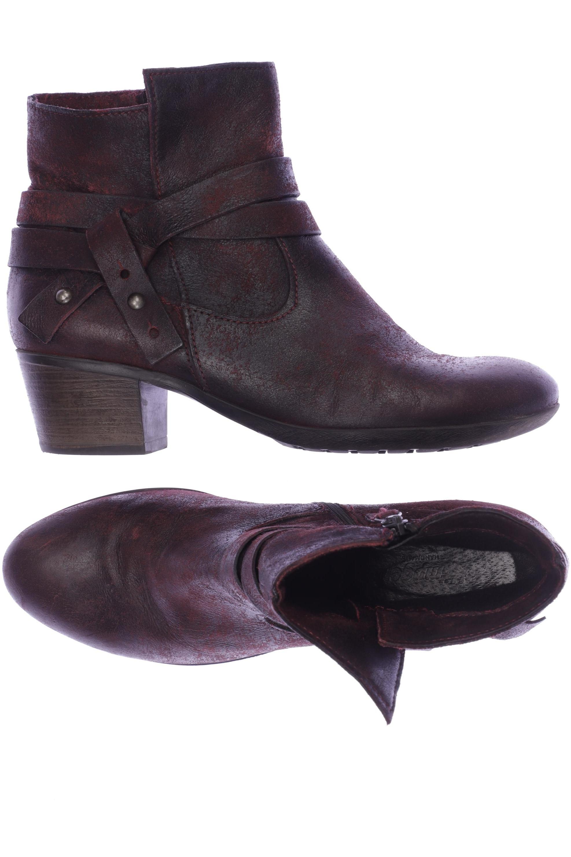 

Kämpgen Damen Stiefelette, bordeaux, Gr. 42