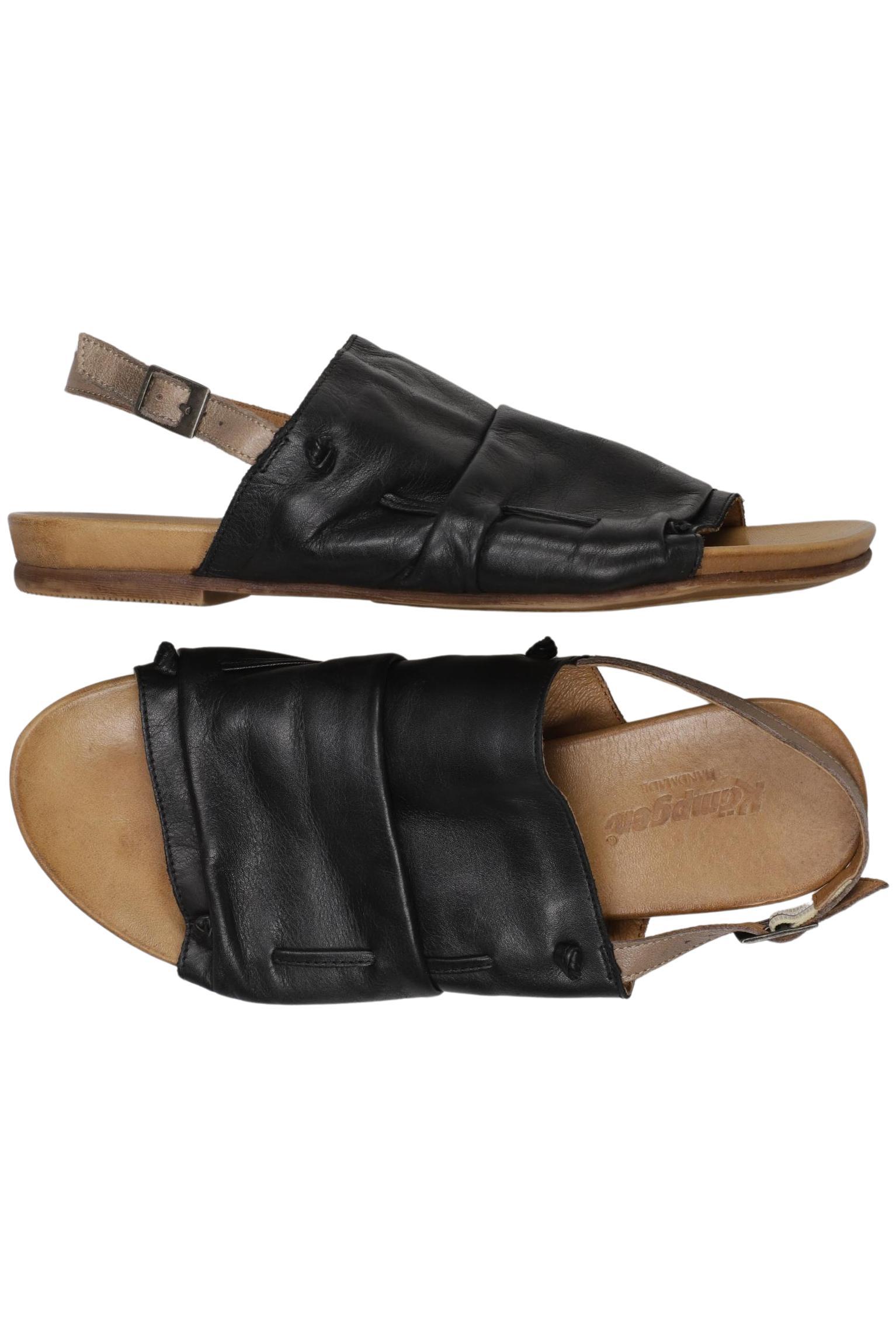 

Kämpgen Damen Sandale, schwarz, Gr. 38