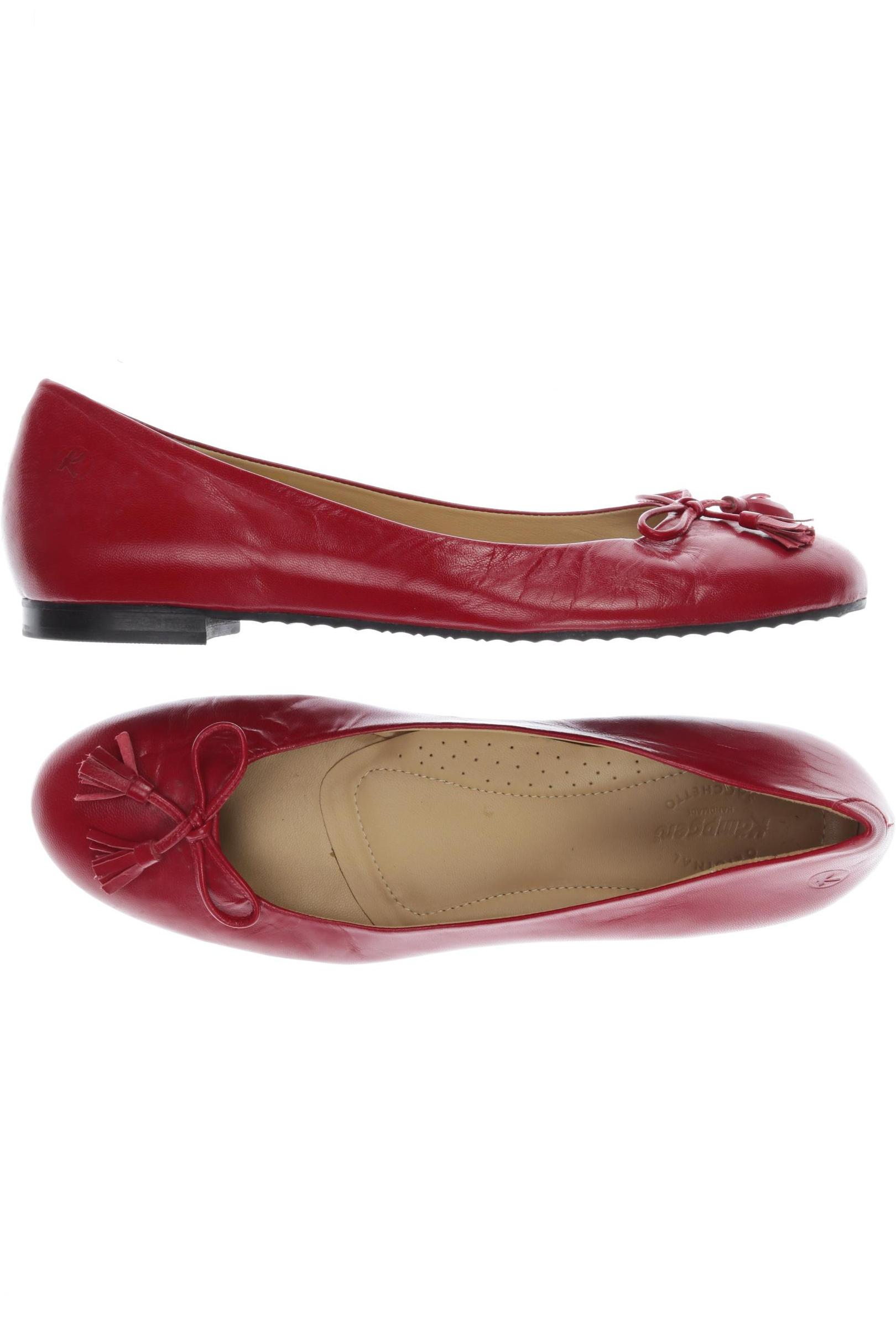 

Kämpgen Damen Ballerinas, rot, Gr. 44