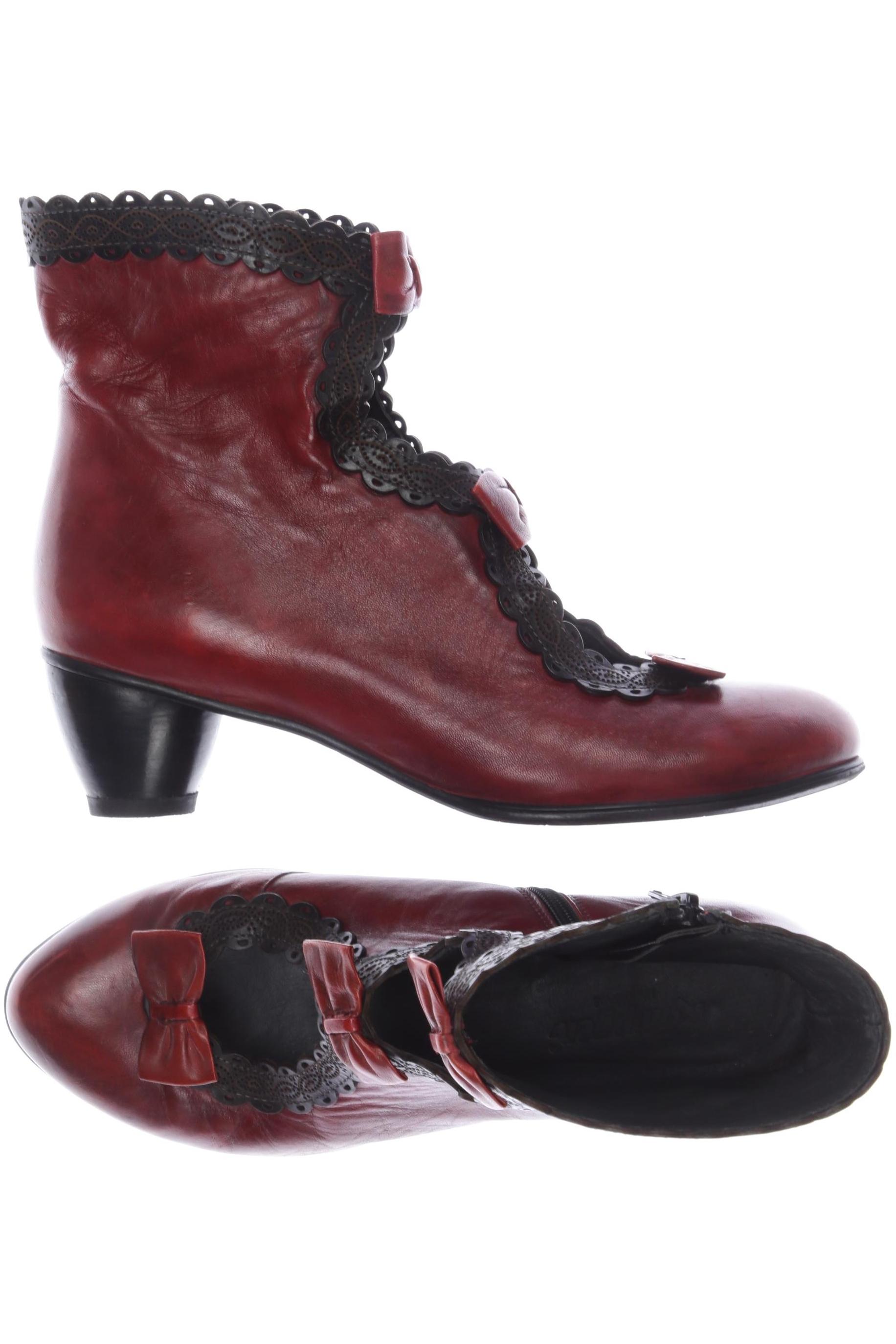 

Kämpgen Damen Stiefelette, rot, Gr. 38