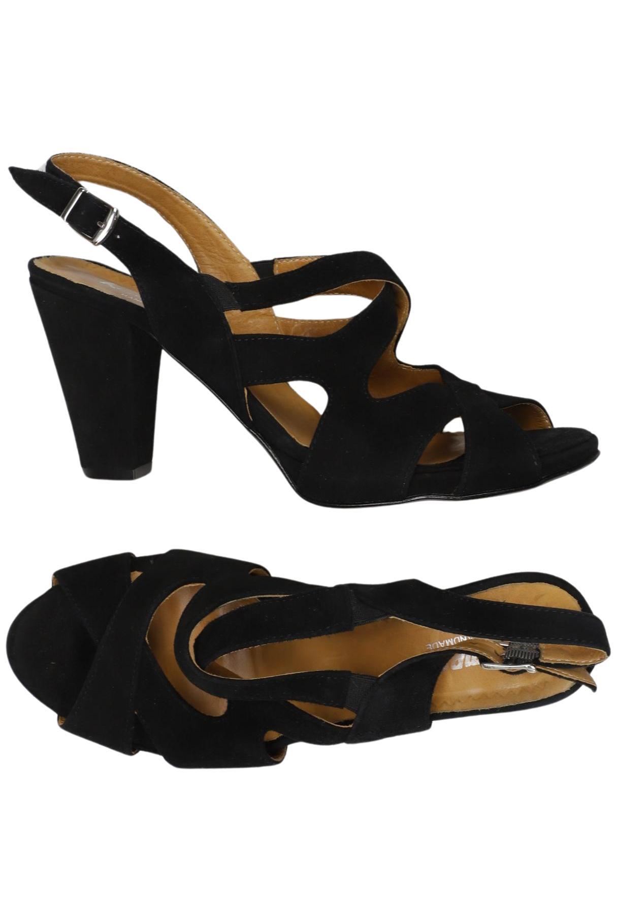 

Kämpgen Damen Sandale, schwarz, Gr. 39