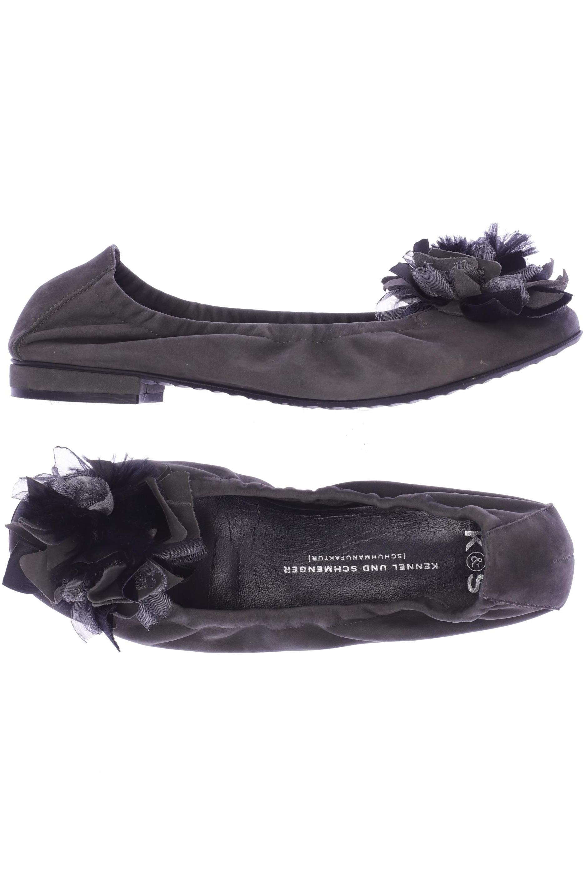 

K + S shoes Damen Ballerinas, grau, Gr. 36