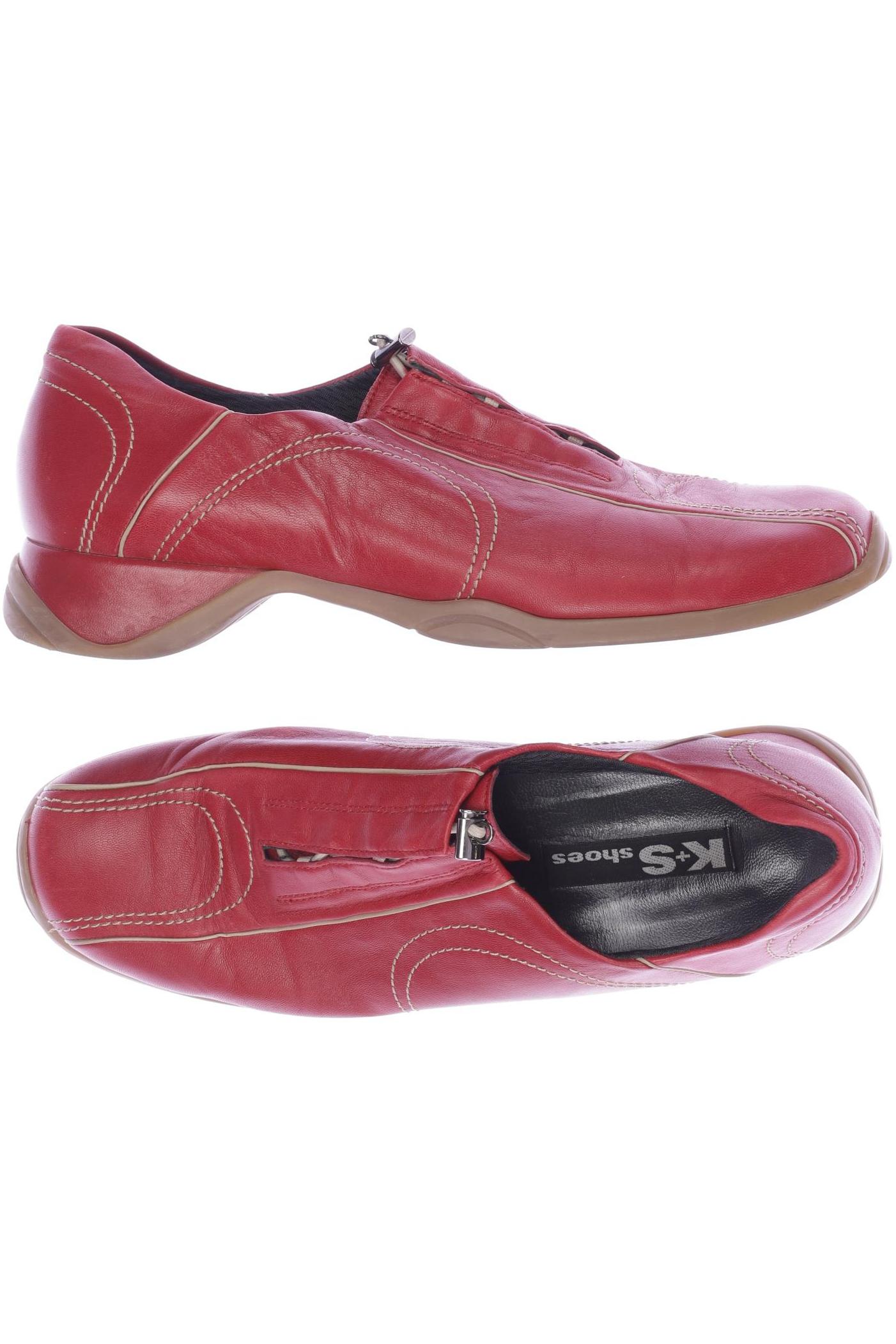 

K + S shoes Damen Halbschuh, rot, Gr. 38.5