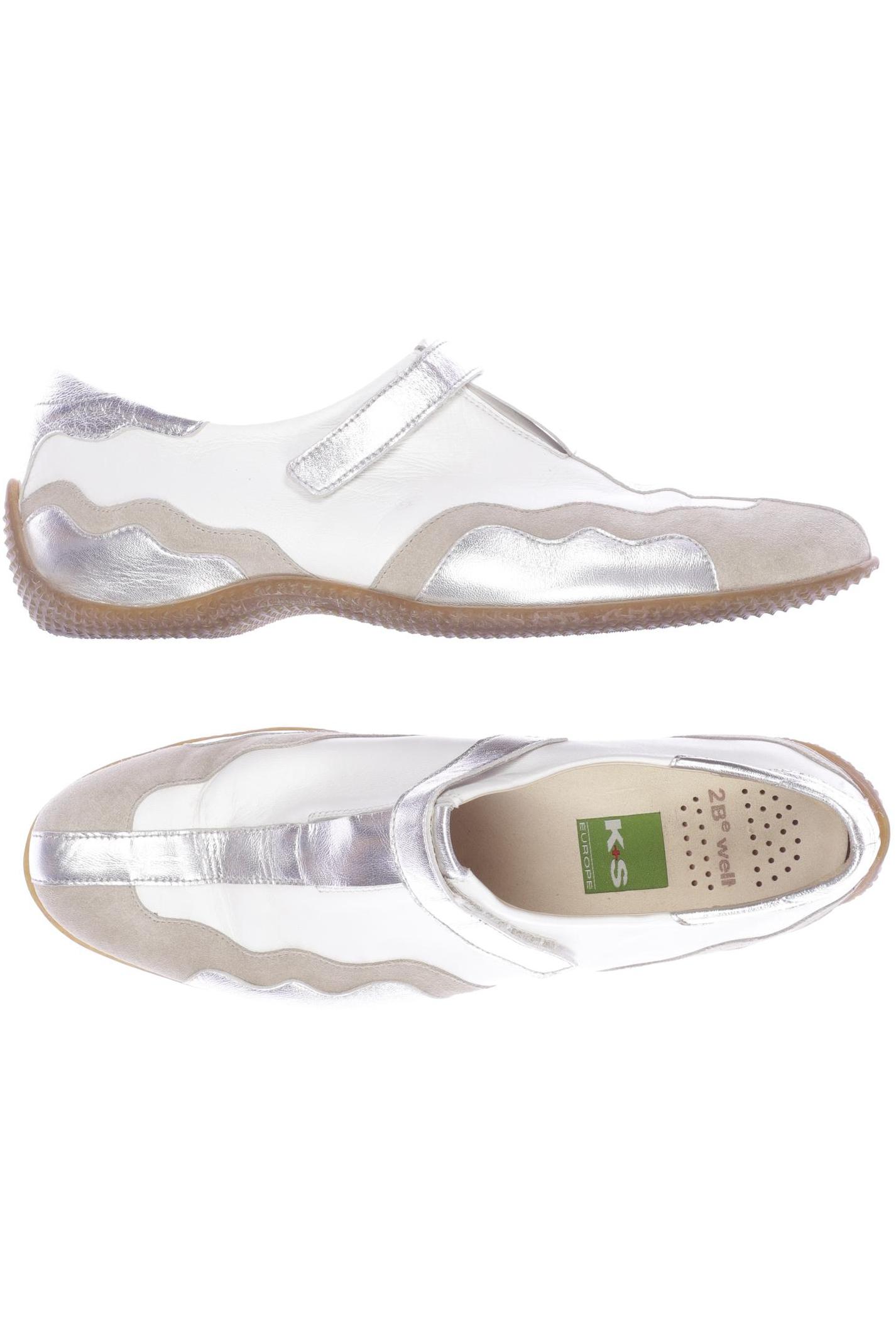 

K + S shoes Damen Halbschuh, weiß, Gr. 6.5