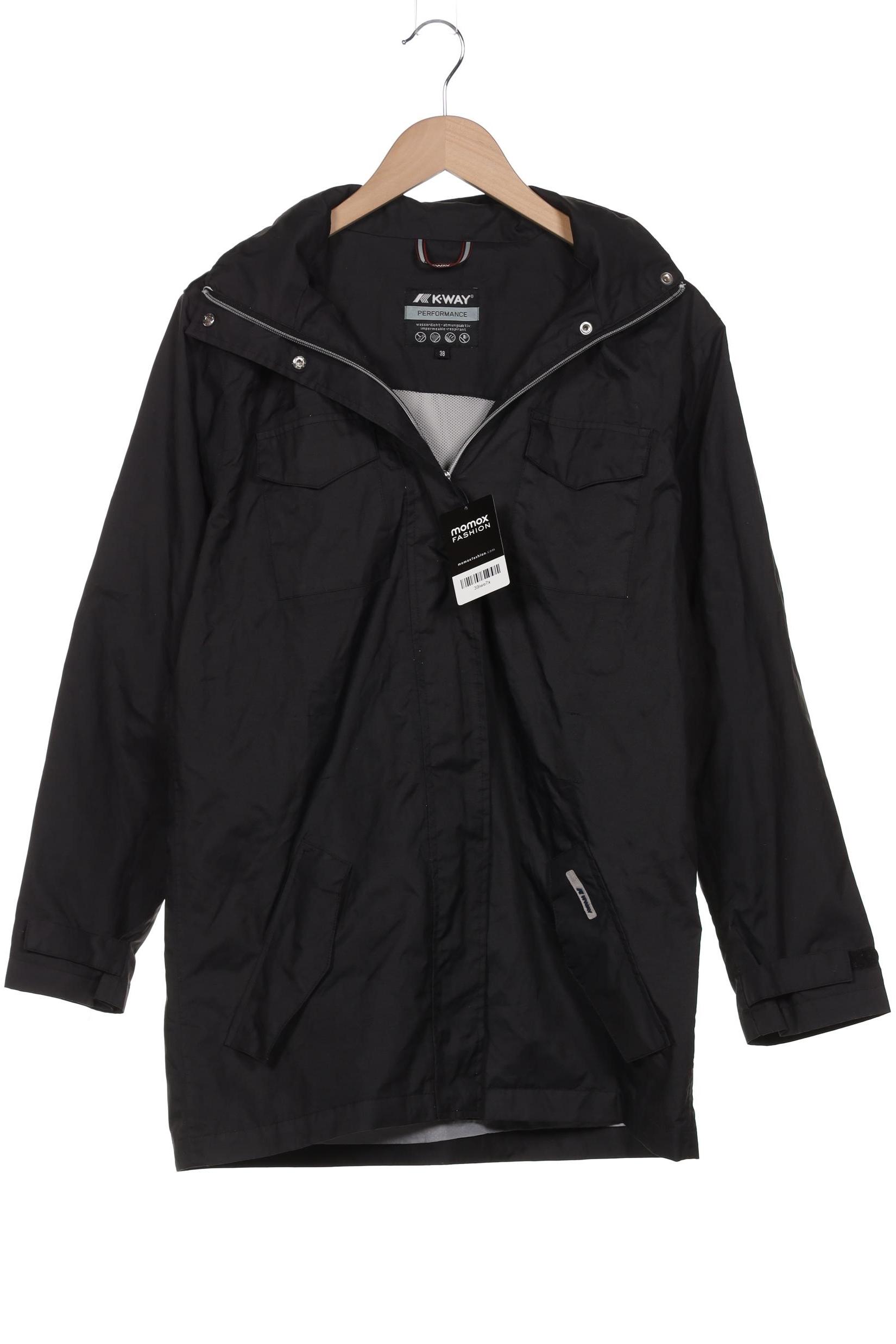 

K-Way Damen Mantel, schwarz, Gr. 38